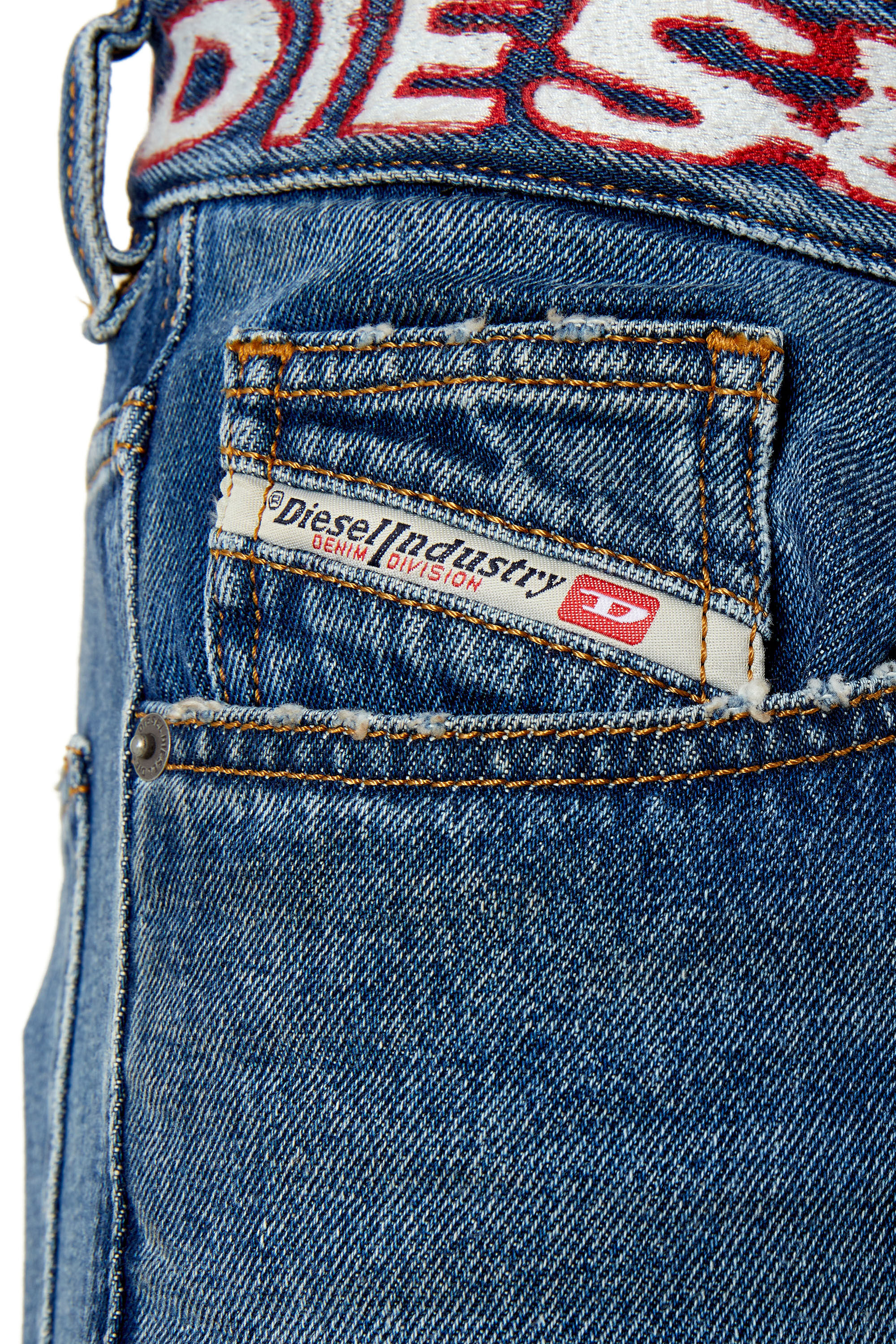 Diesel - 2010 D-Macs 007K9 Straight Jeans, Medium blue - Image 5