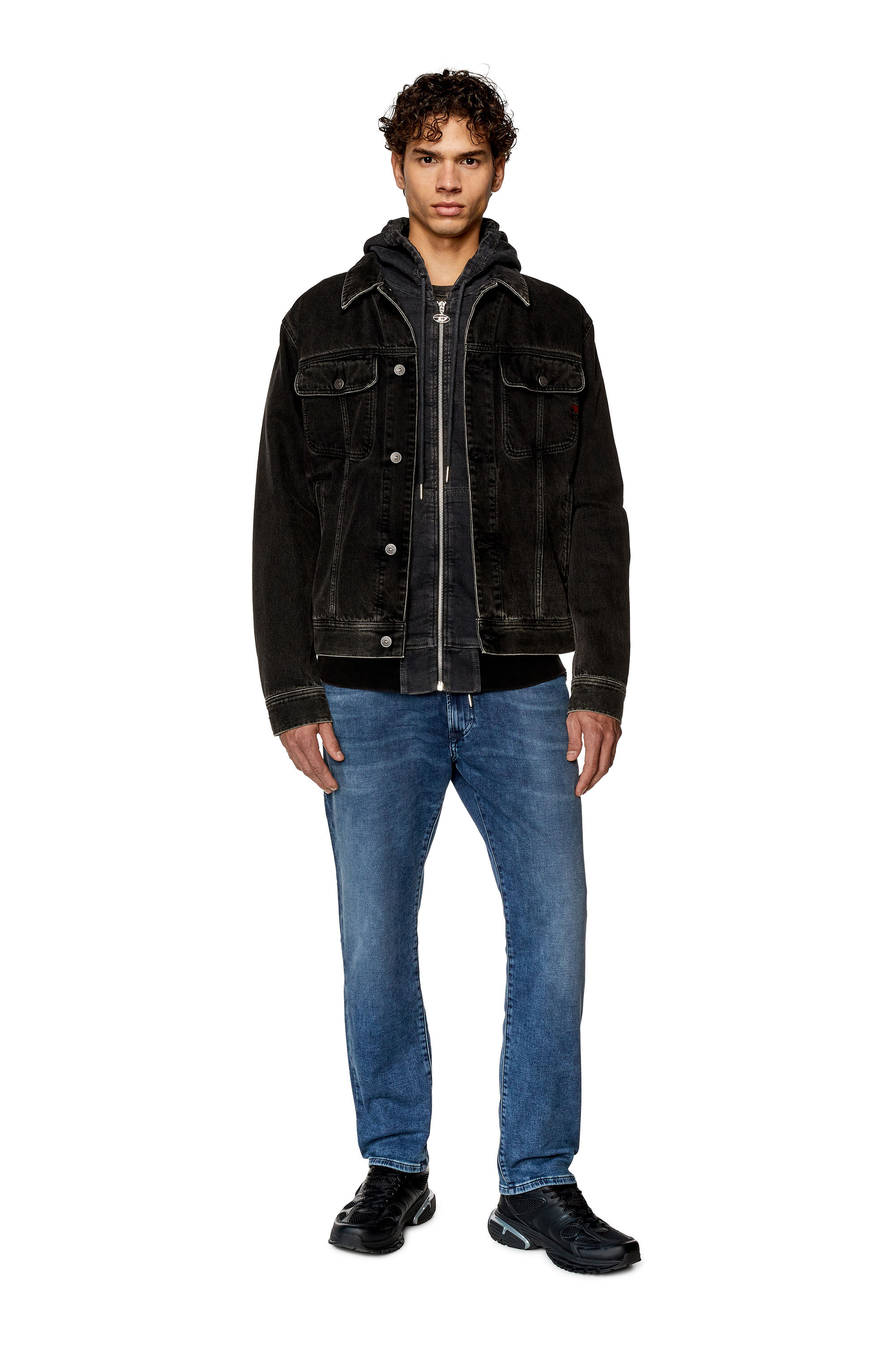 Diesel - Tapered Krooley JoggJeans® 068FJ, Medium blue - Image 1