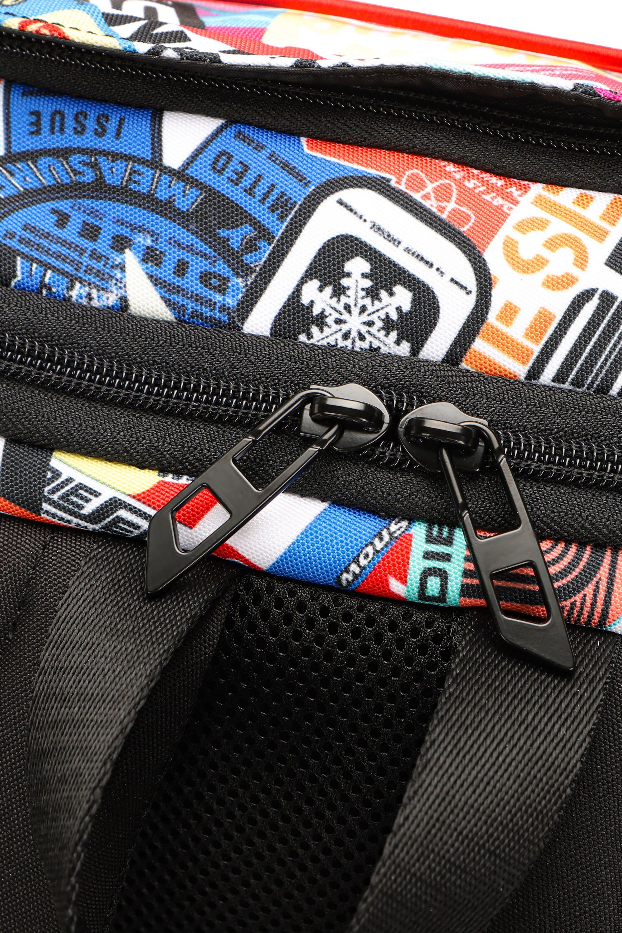 Diesel - DIESEL PC PRINTED BACKPACK-STICKERS- DSB, Unisex's Multifunctional backpack with stickers in Multicolor - 6