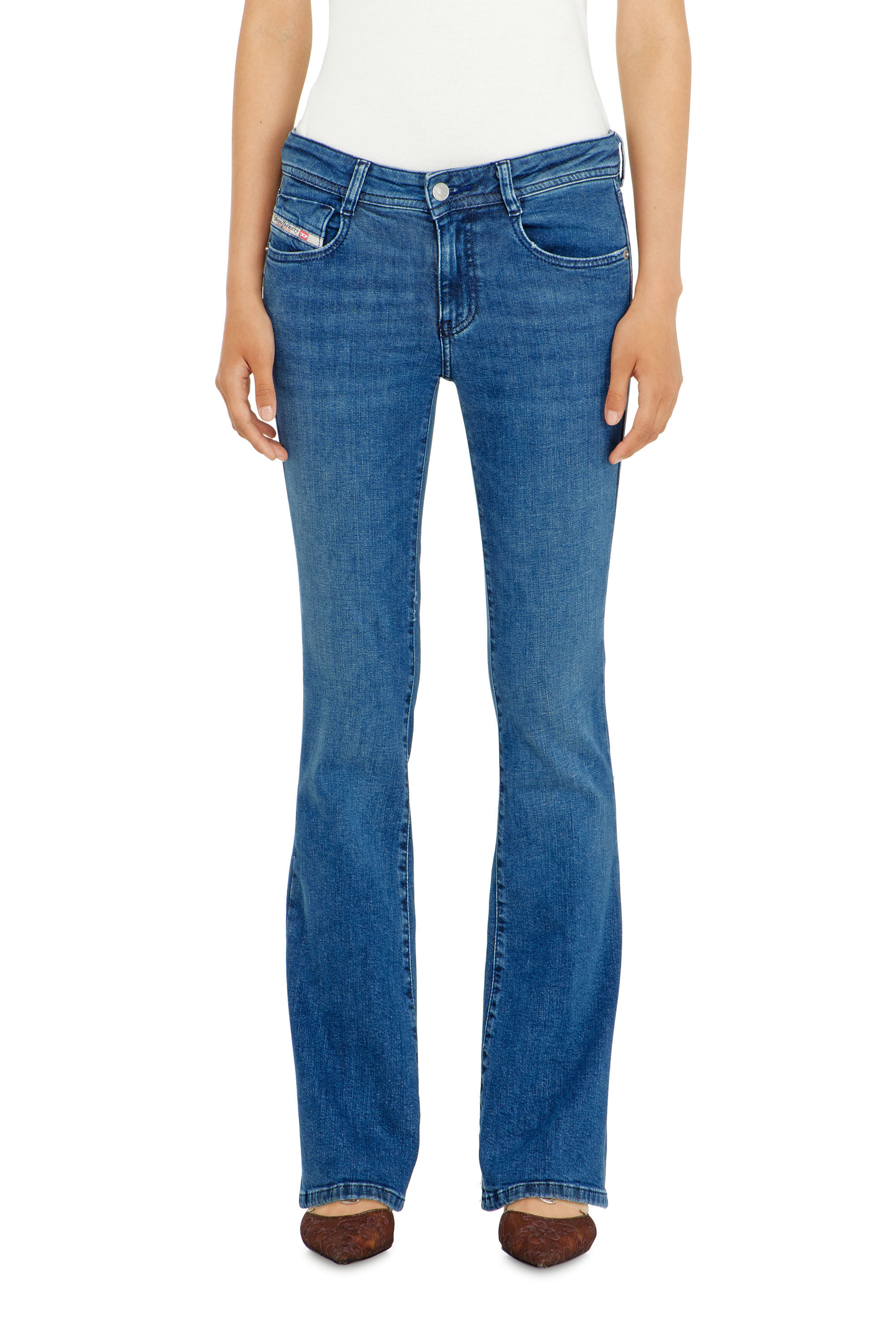Diesel - Woman's Bootcut Jeans 1969 D-Ebbey 0ADBB, Medium blue - 4