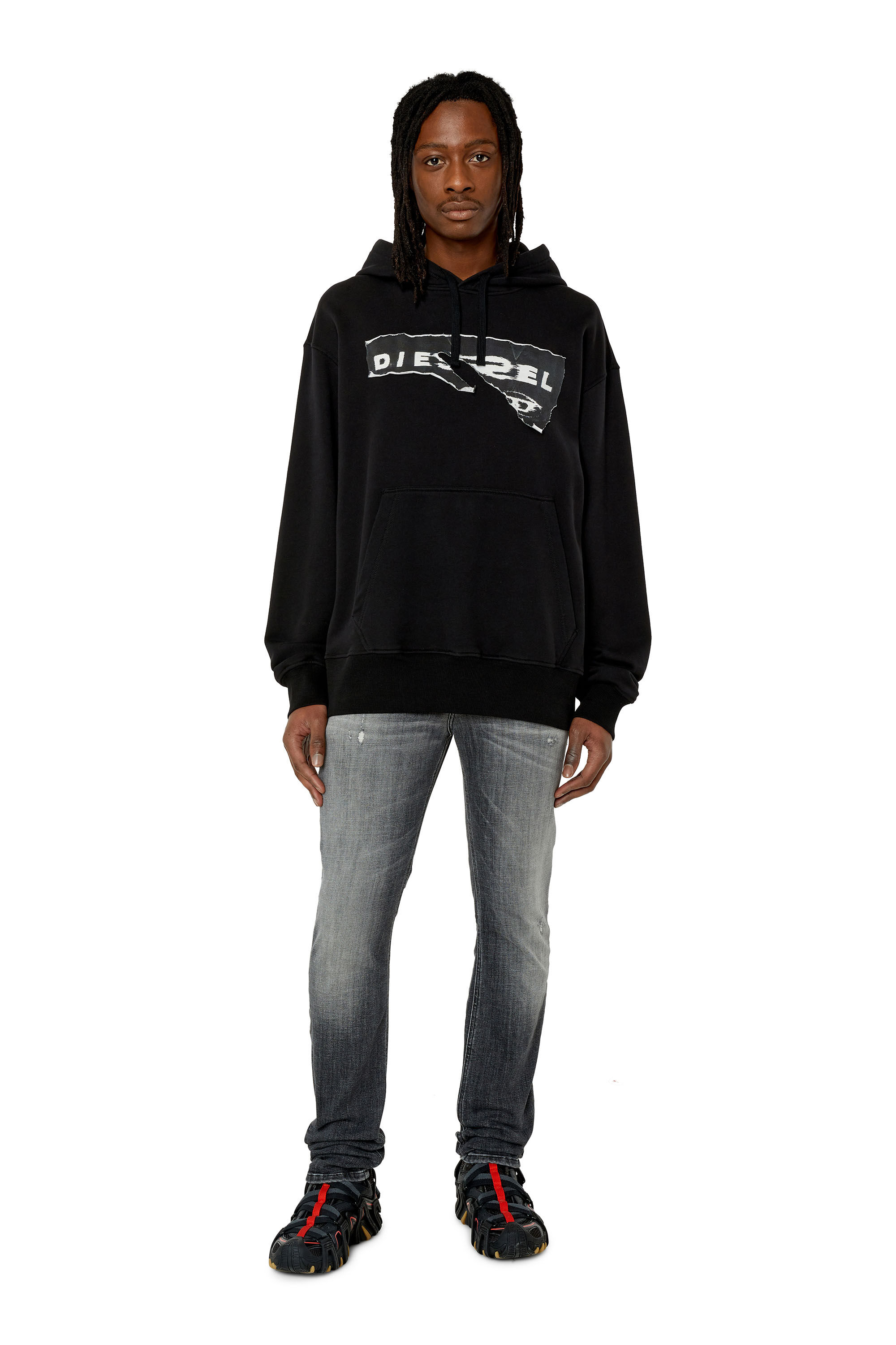 Diesel - 1979 Sleenker 09F13 Skinny Jeans, Black/Dark grey - Image 1