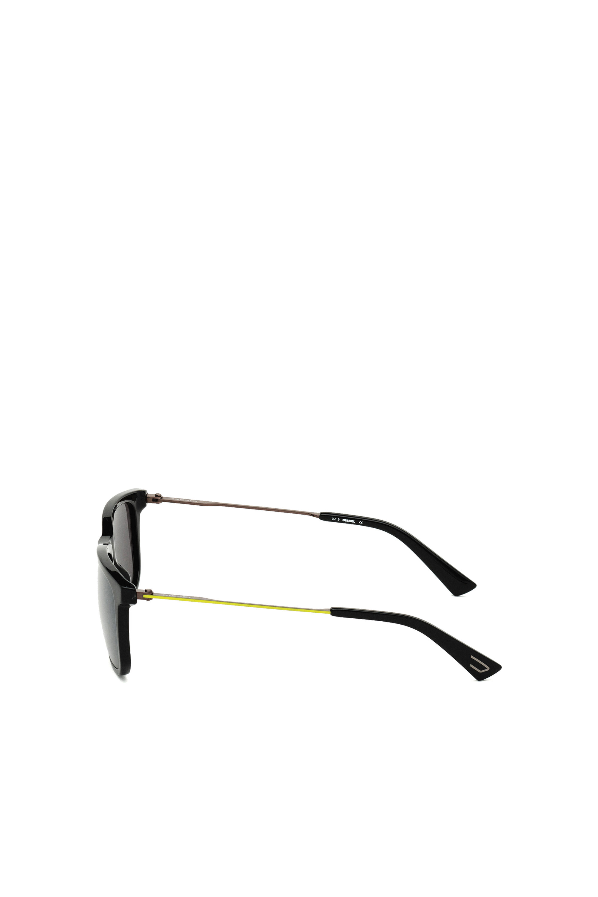 Diesel - DL0309, Man's Acetate sunglasses in Black - 4