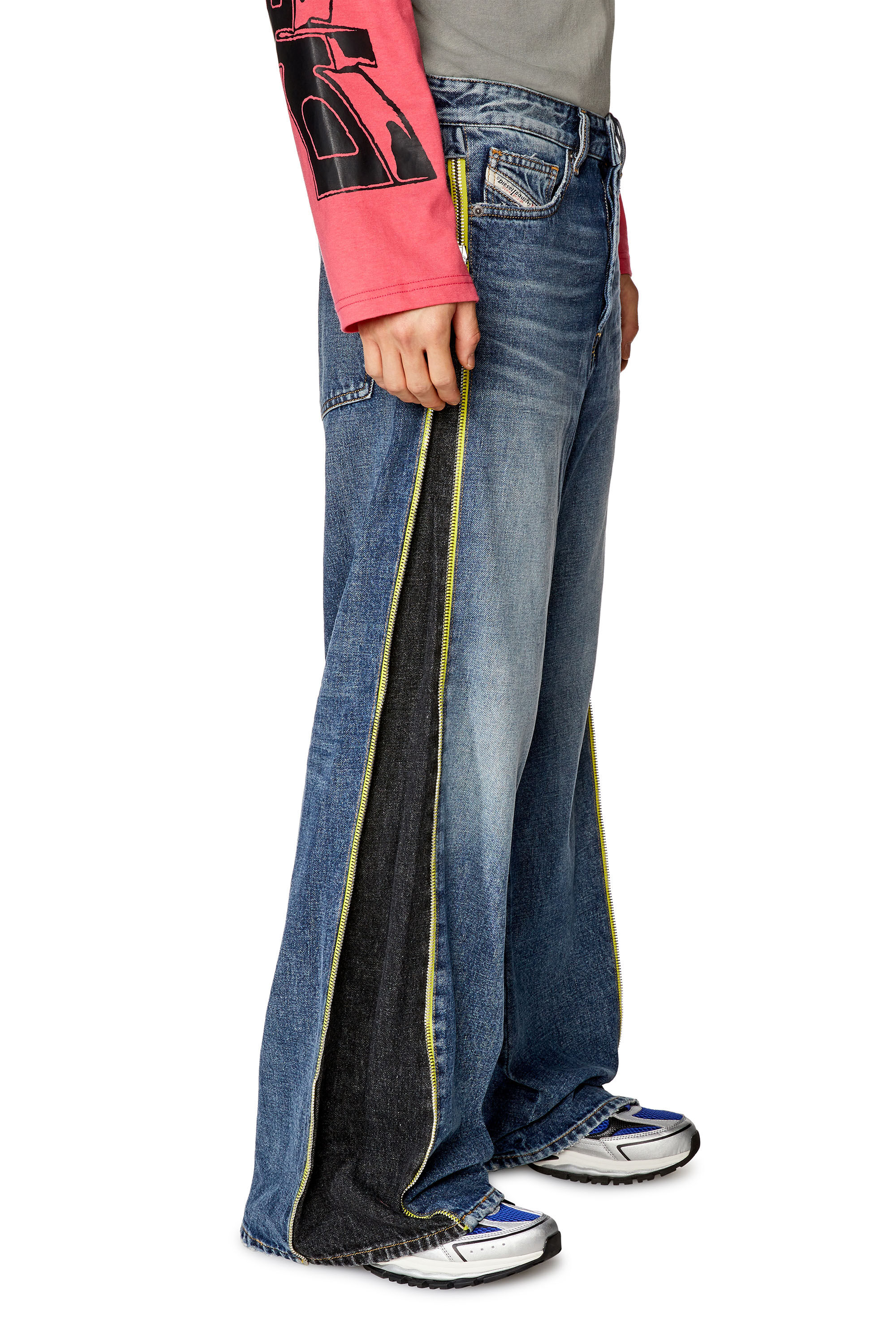 Diesel - Straight Jeans D-Rise 007R9, Medium blue - Image 5