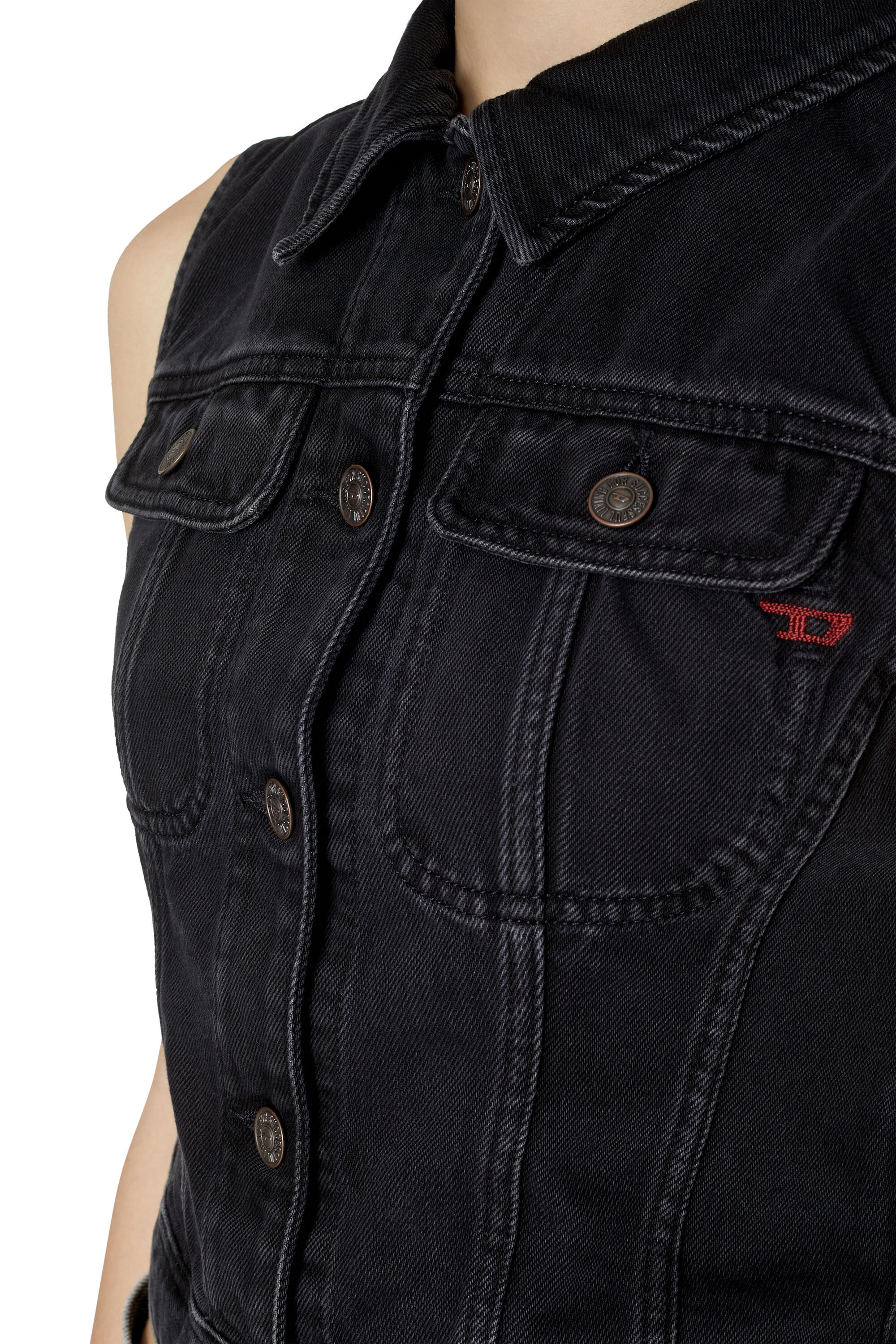 Diesel - DE-SLIMMY-SM, Black/Dark grey - Image 6