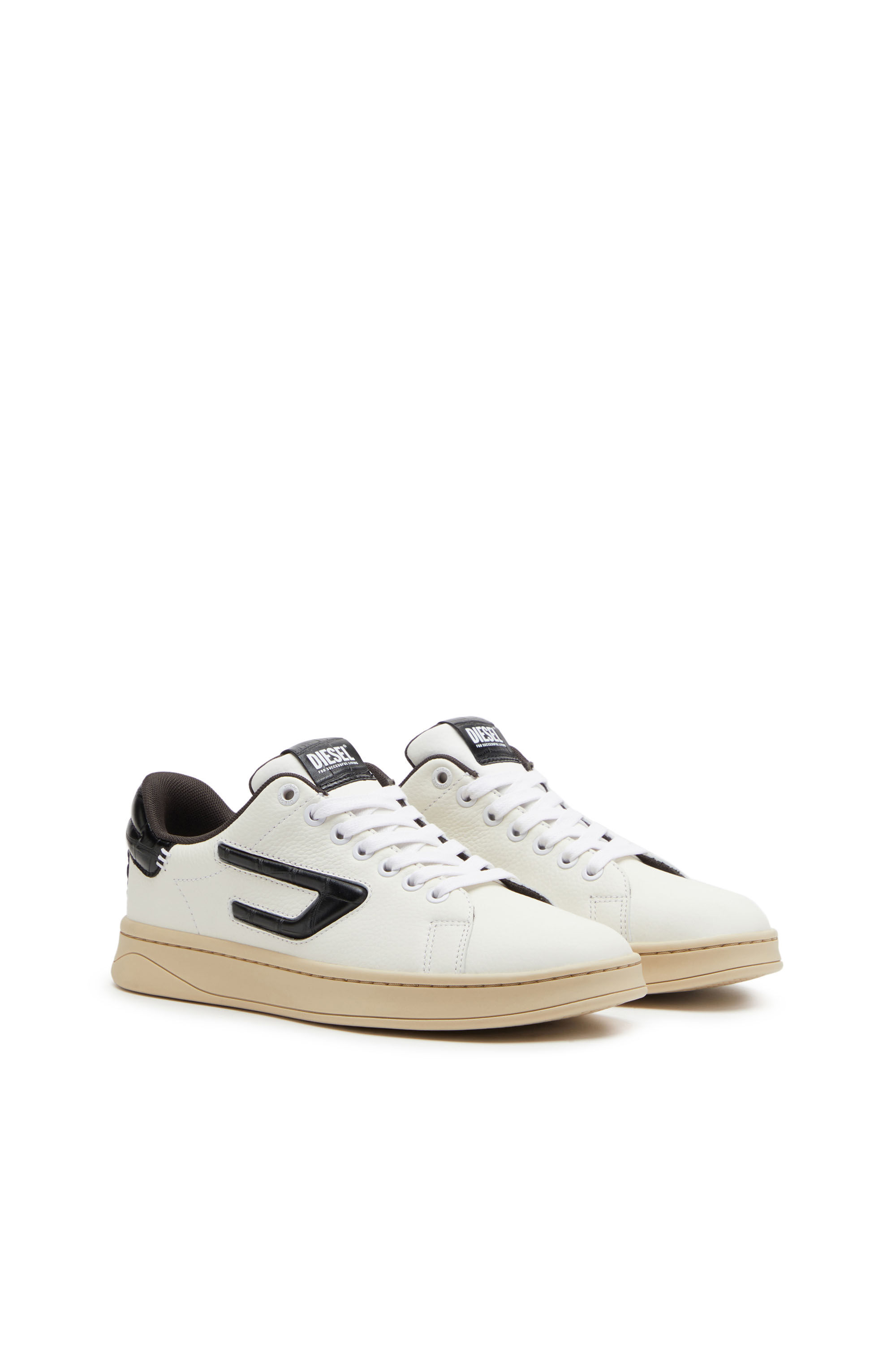 Diesel - S-ATHENE LOW W, White/Black - Image 2