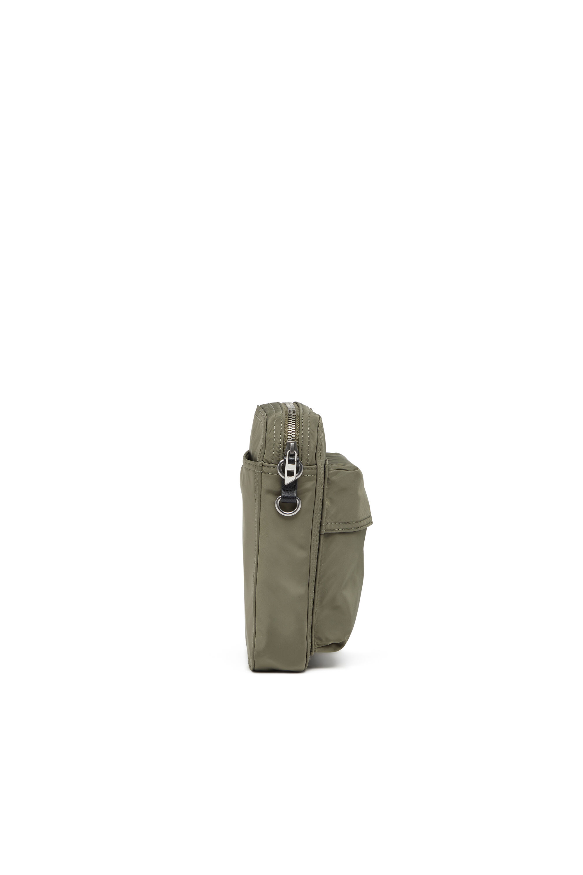 Diesel - MULTI-PKTS CROSSBODY X, Unisex's Crossbody bag in utilitarian shell in Green - 4