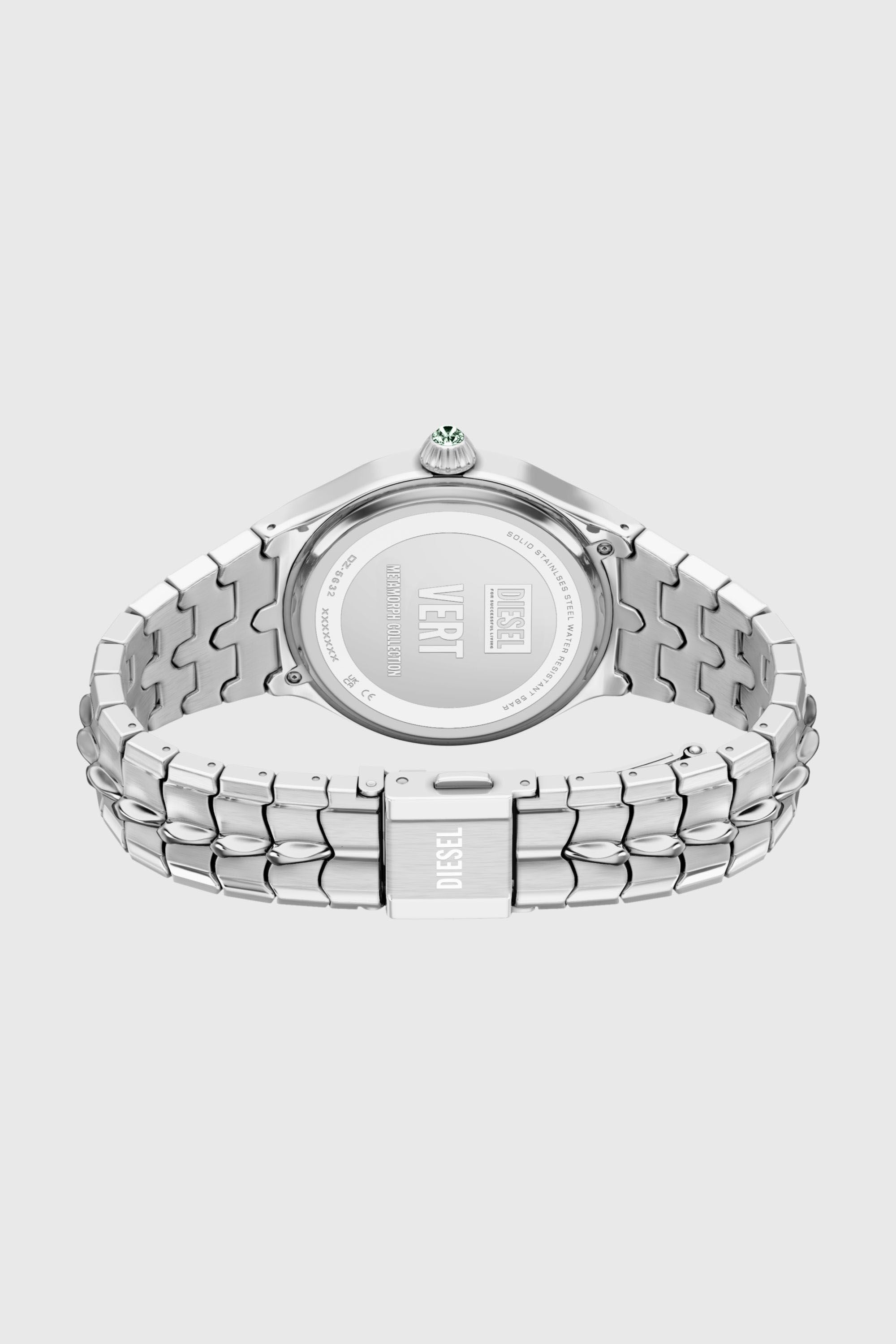 Diesel - DZ5632 WATCH, Man's Vert stainless steel watch in Silver - 6