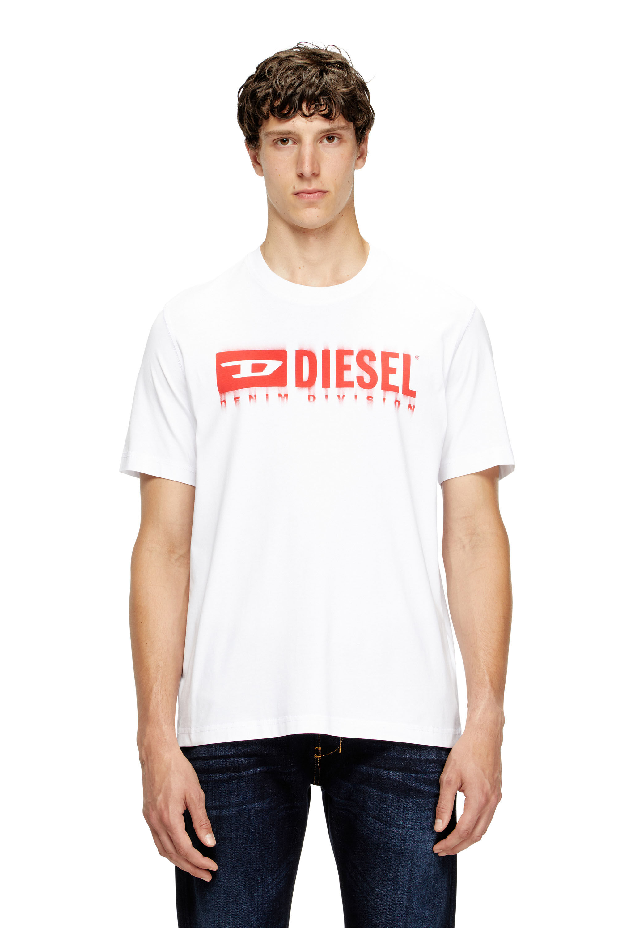 Diesel Tアジャスト Tシャツ Diesel T-Adjust-Slits-R13 Tシャツ | ブラック | FARFETCH JP