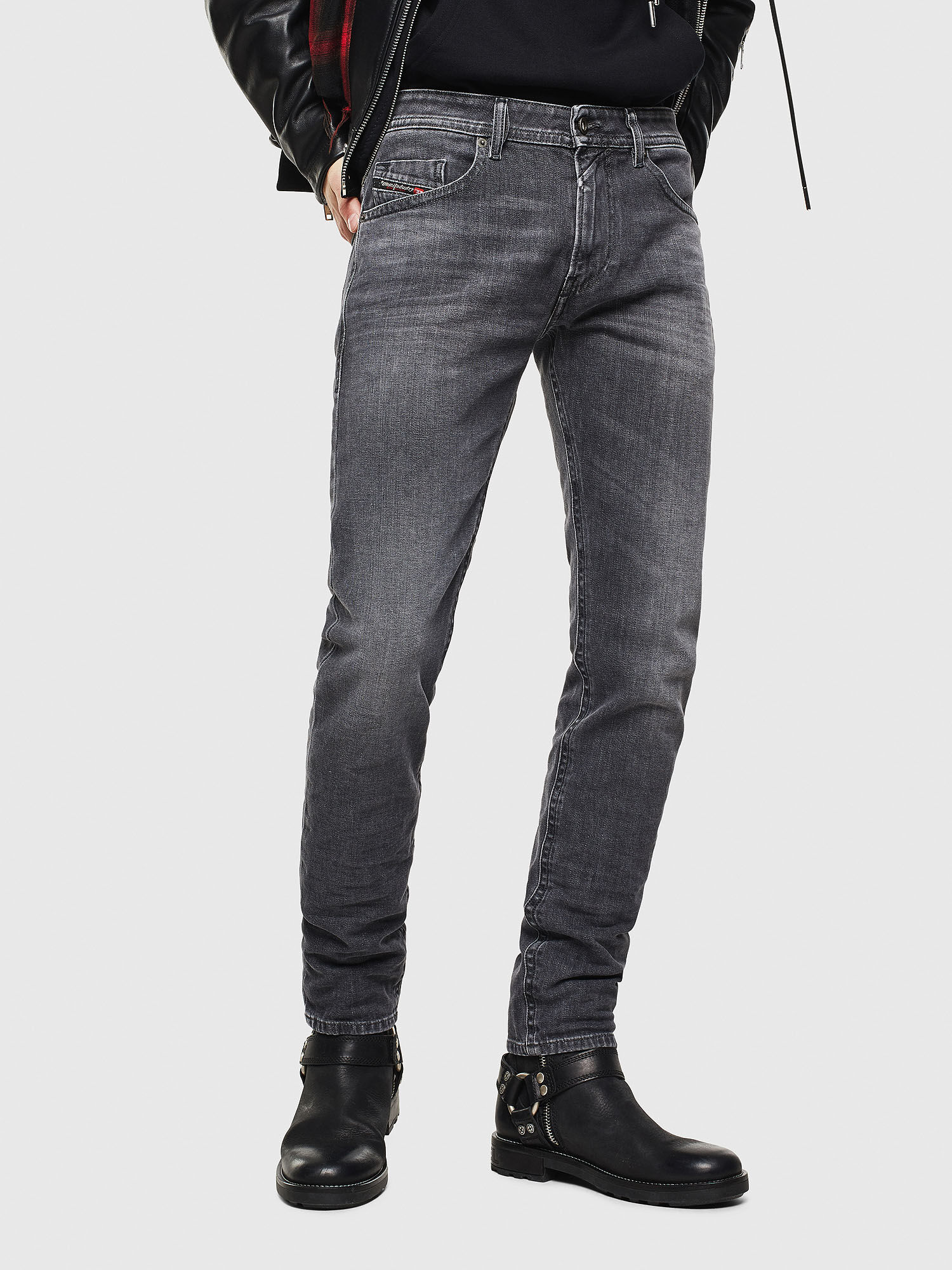 diesel thommer black jeans