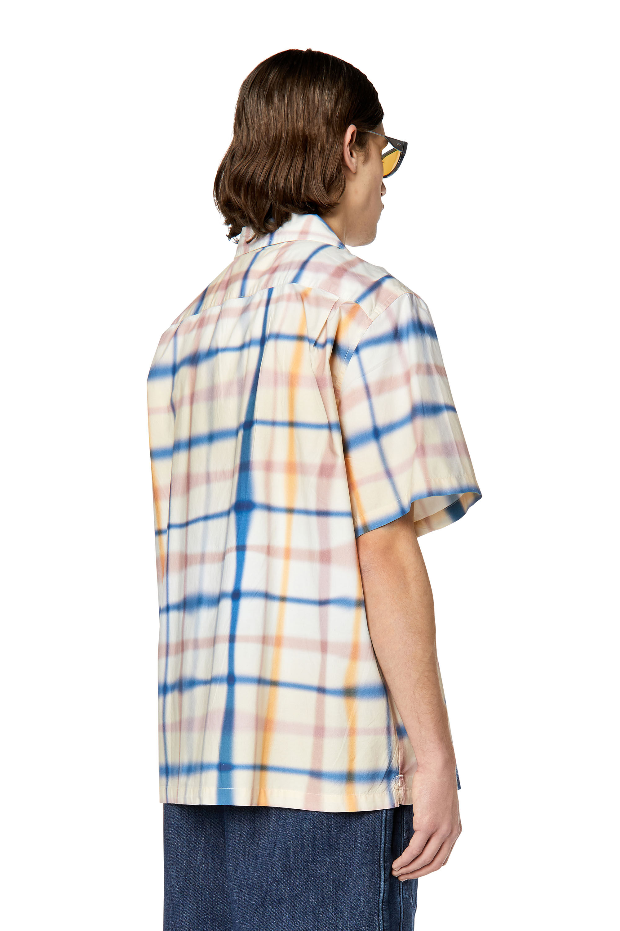Diesel - S-FRANK-CHECK, Blue/White - Image 4