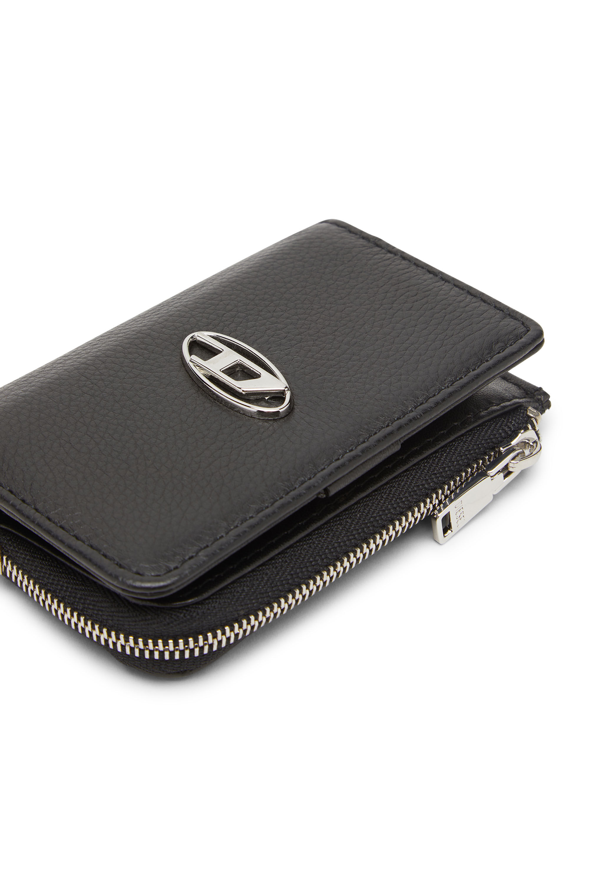 L-ZIP KEY Man: Key case in grained leather | Diesel
