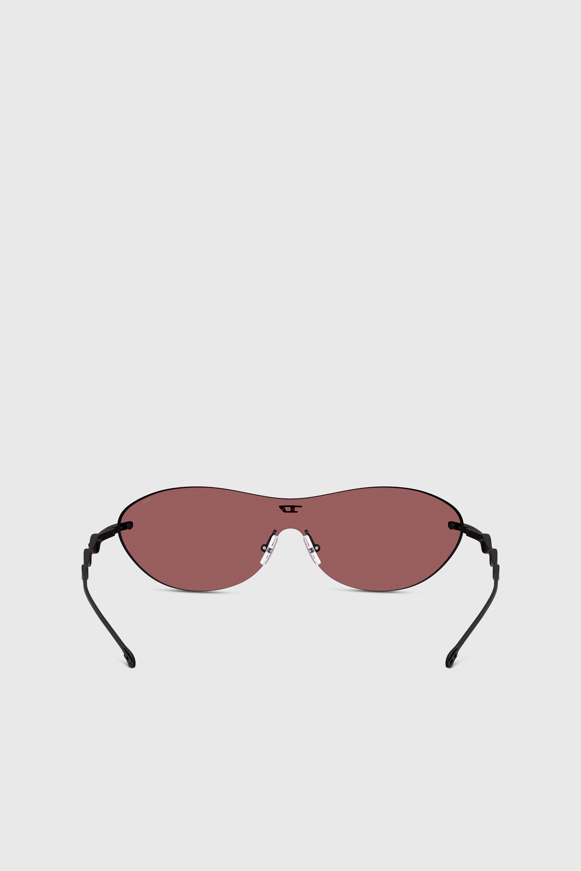 Diesel - 0DL1006 SIZE 35, Unisex's Iconic oval sunglasses in Dark Violet - 3
