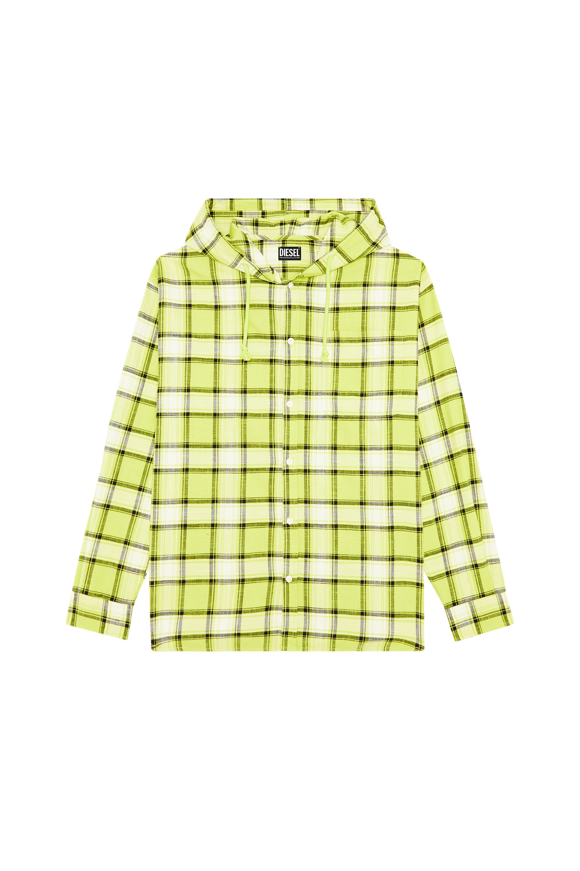 Diesel - S-DEWNY-HOOD, White/Green - Image 2