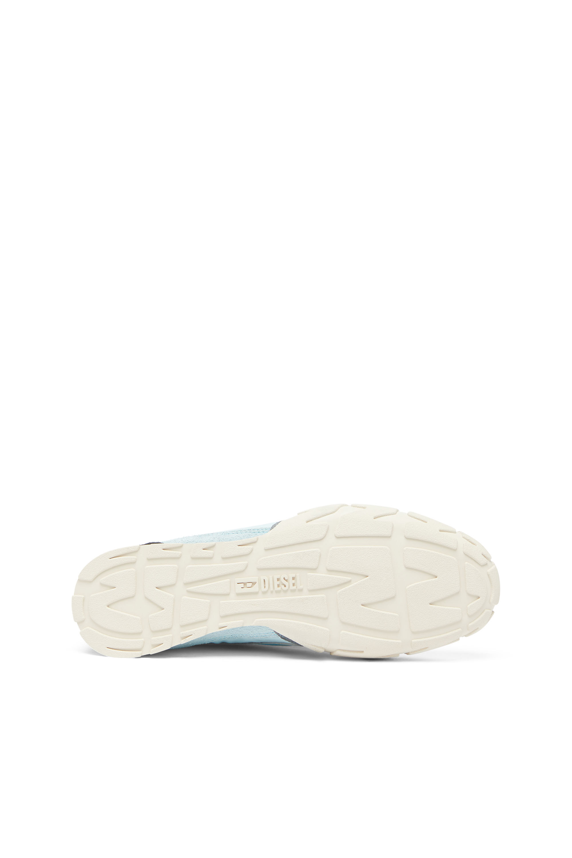 Diesel - S-PAGODHA LOW, Man's S-Pagodha - Sneakers in leather and nylon in Light Blue - 5