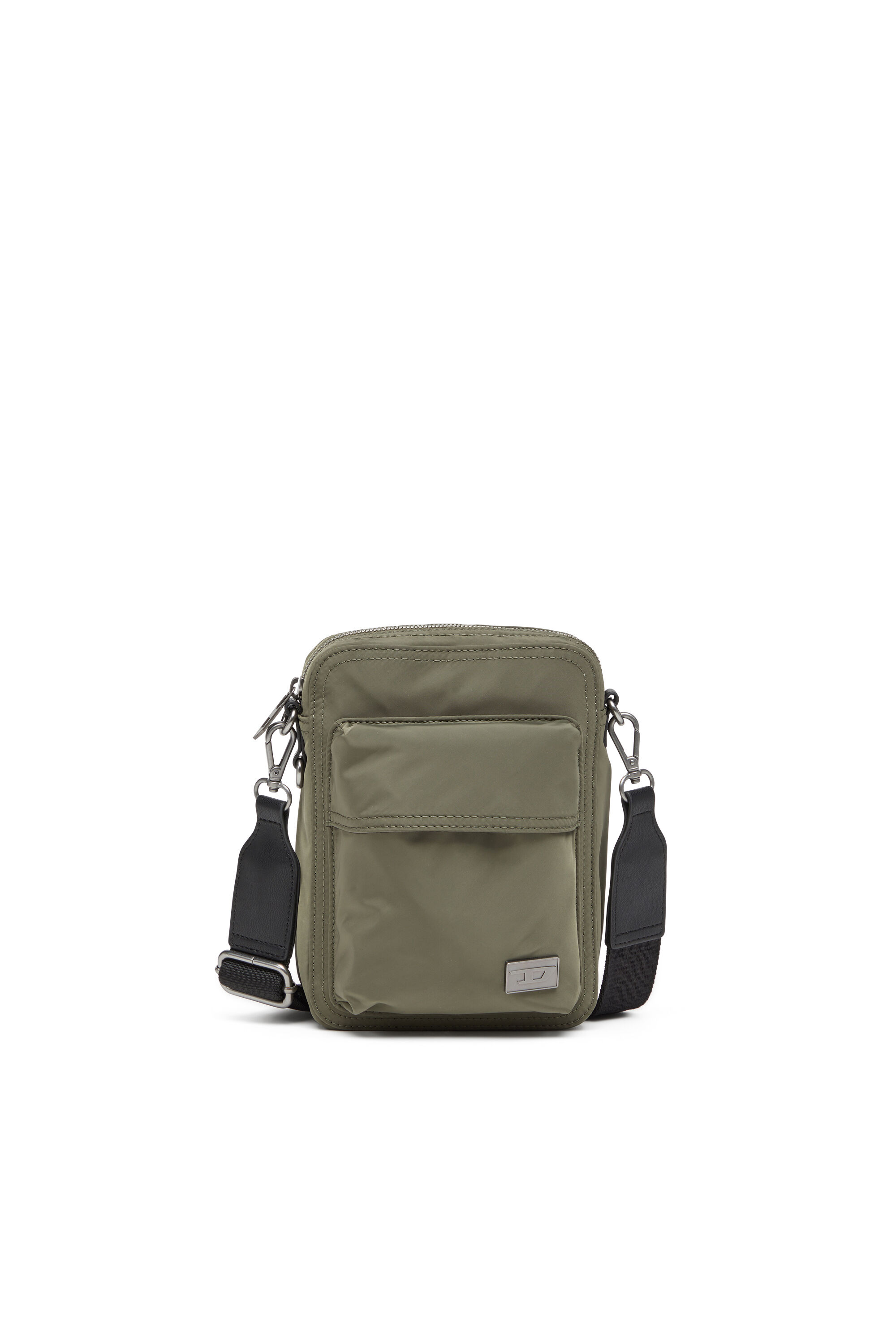 Diesel - MULTI-PKTS CROSSBODY X, Unisex's Crossbody bag in utilitarian shell in Green - 1