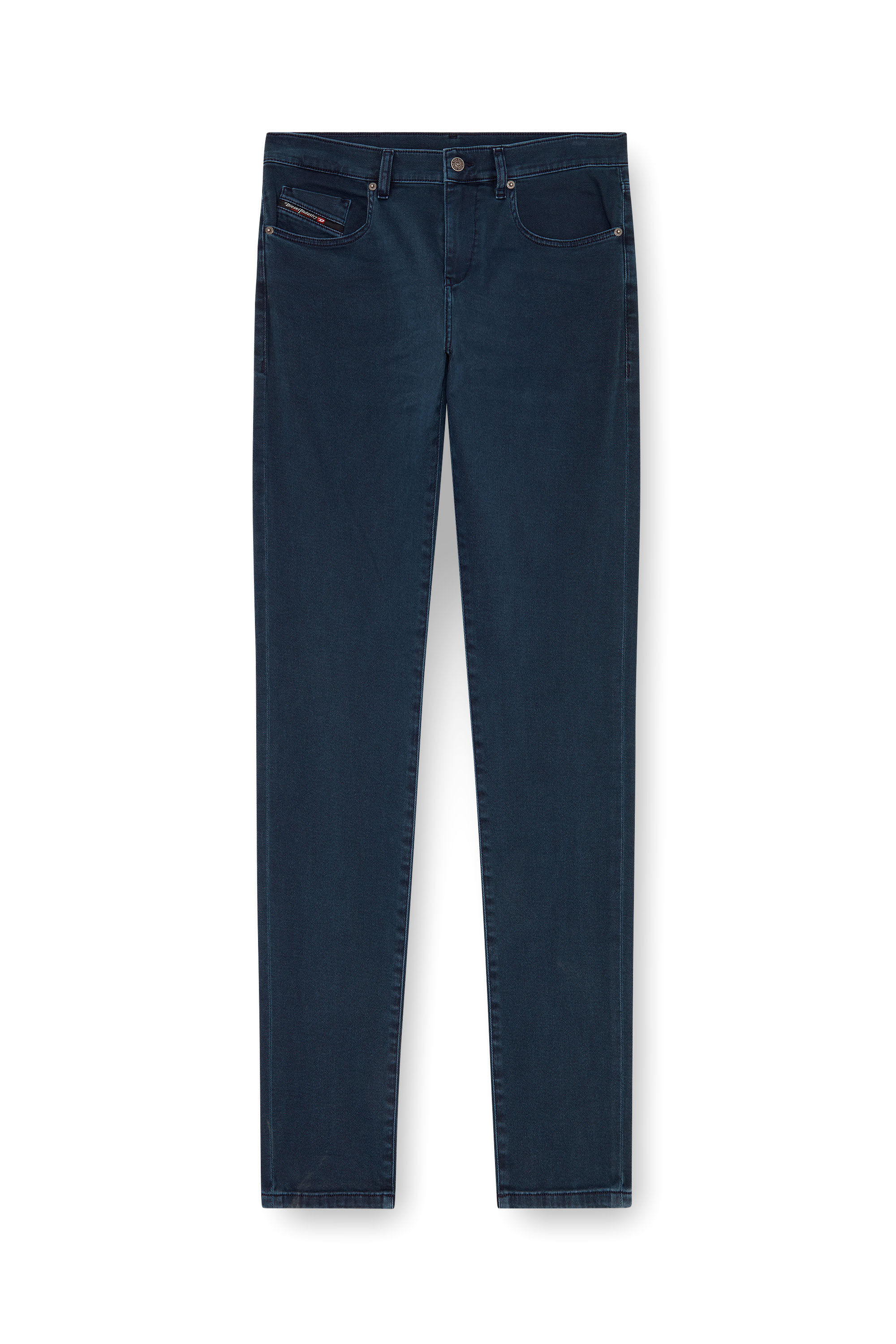 Diesel - 2019 D-Strukt 0QWTY Slim Jeans, Medium blue - Image 2