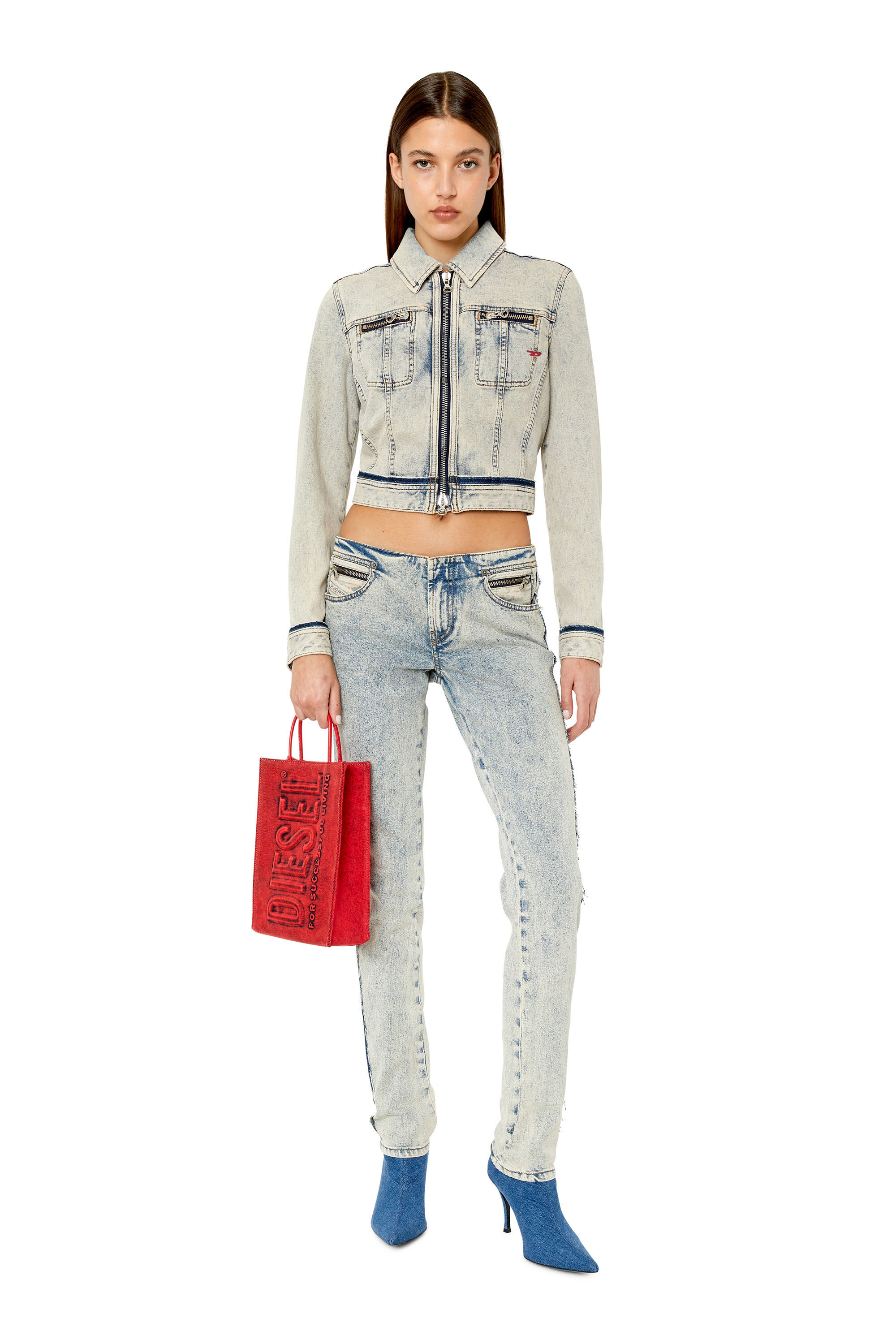 Diesel - DE-SLIMMY-RE, Light Blue - Image 1