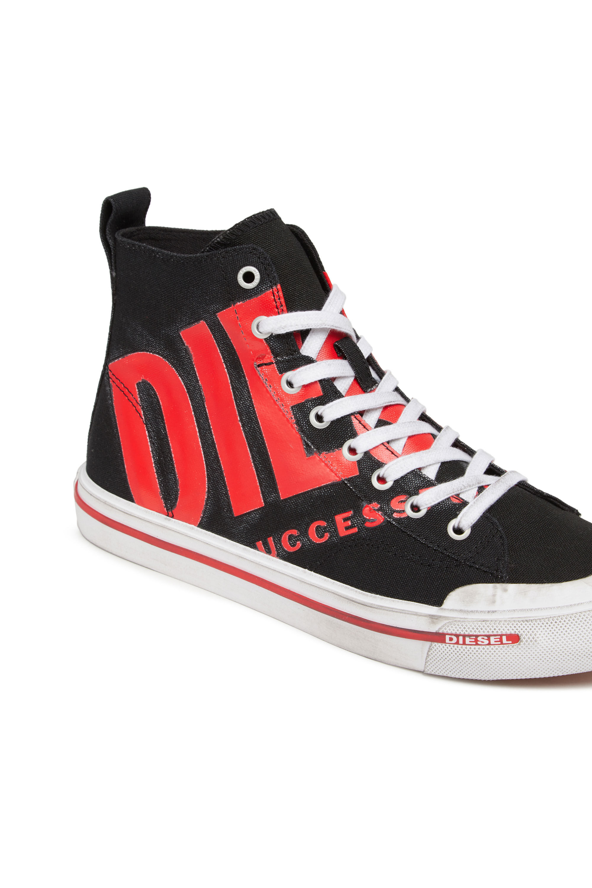 Diesel black high sales tops