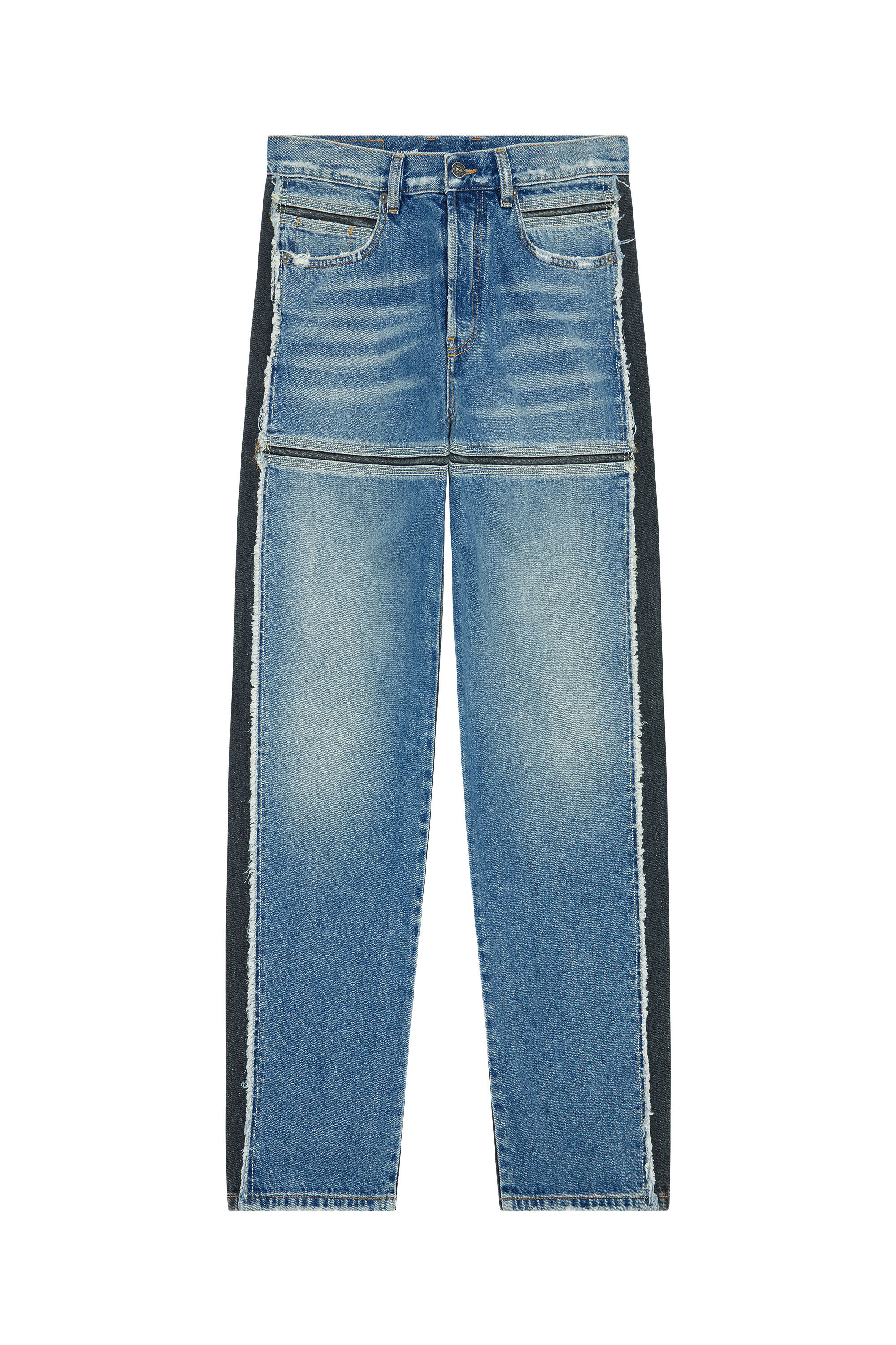 Diesel - Man's Straight Jeans D-Mand 09F20, Medium blue - 2