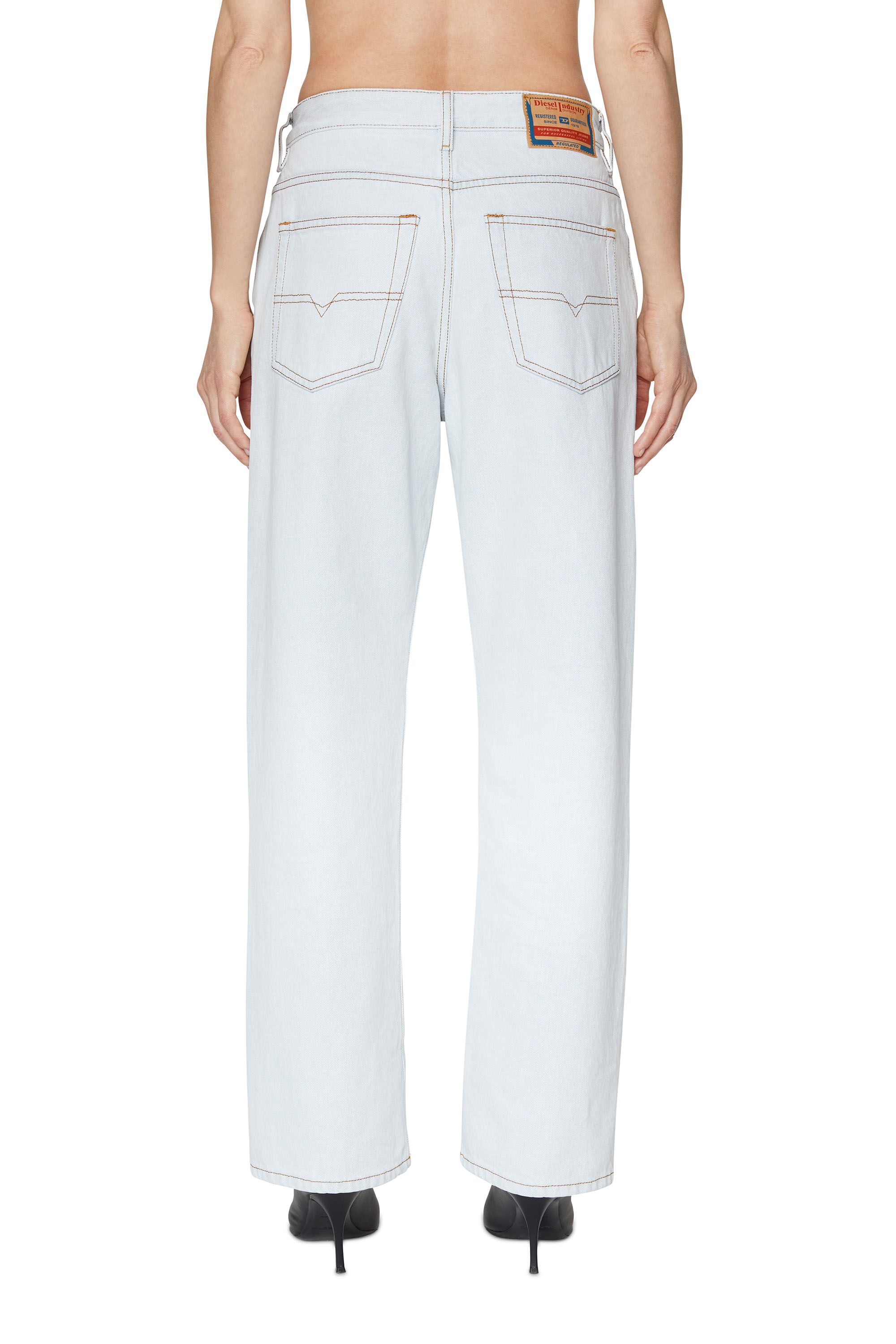 Diesel - Straight Jeans 1999 D-Reggy 0079Z, Light Blue - Image 4