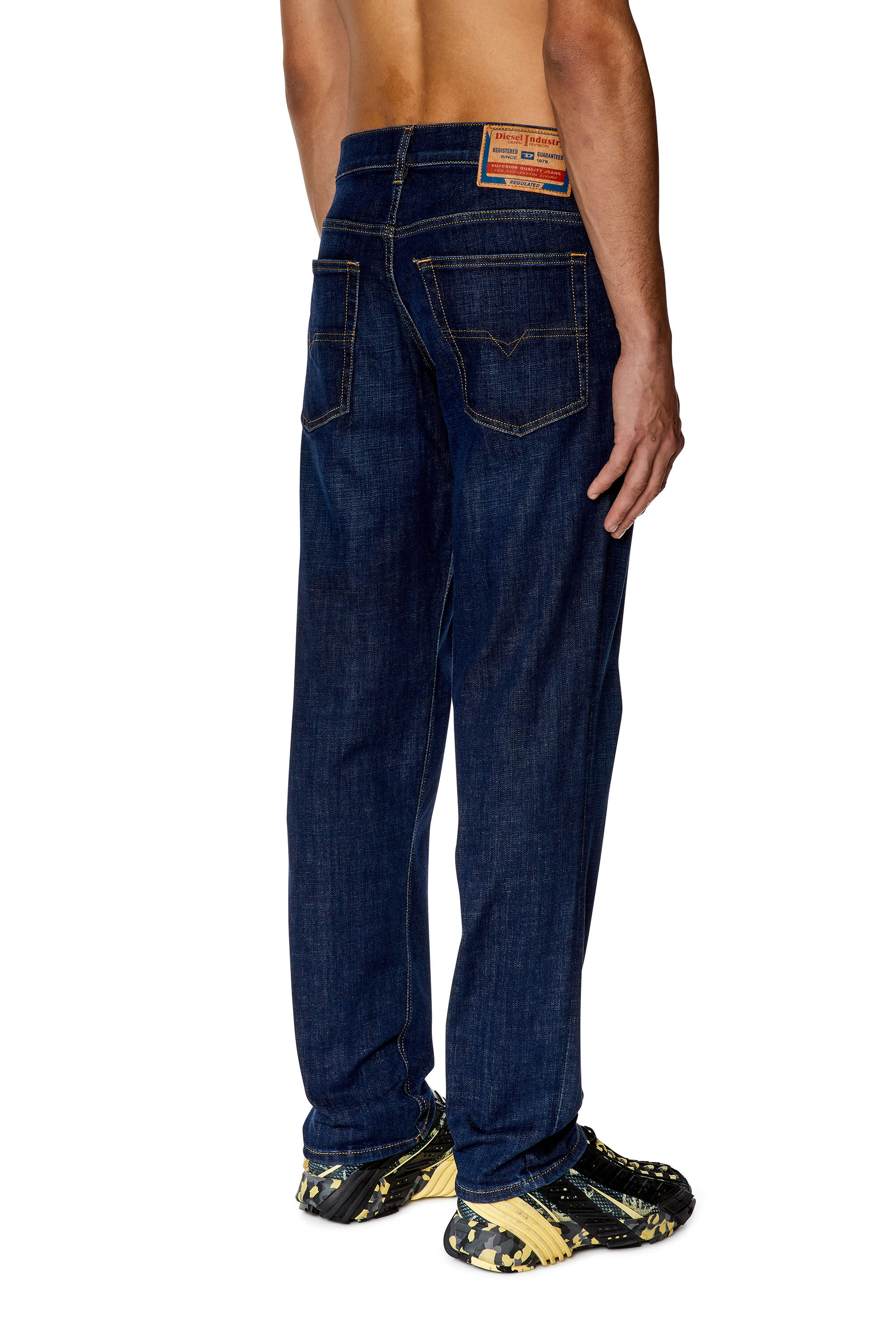 Diesel - Tapered Jeans 2023 D-Finitive 09F89, Dark Blue - Image 4