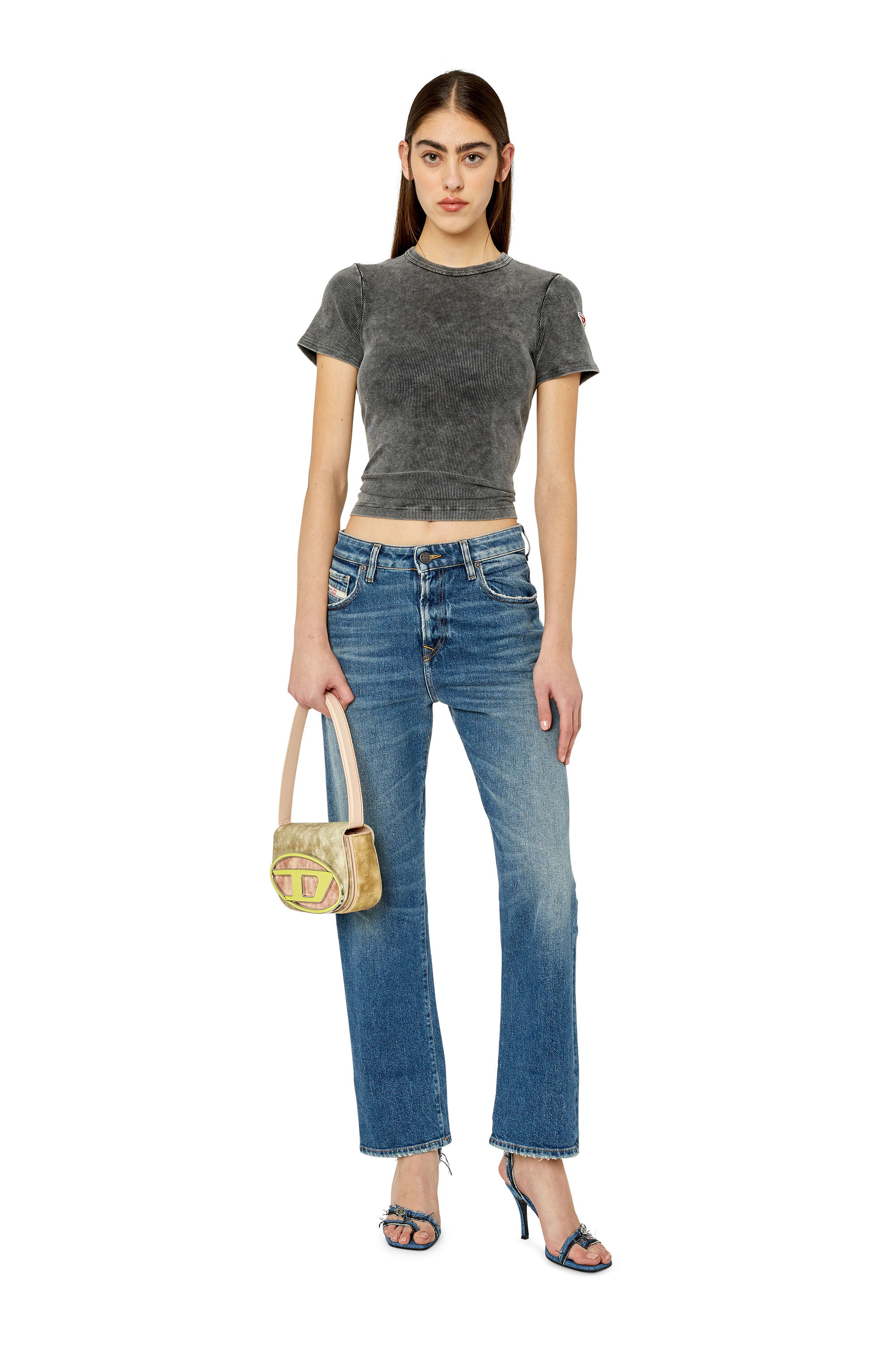 Diesel - 1999 D-Reggy 007L1 Straight Jeans, Medium blue - Image 1