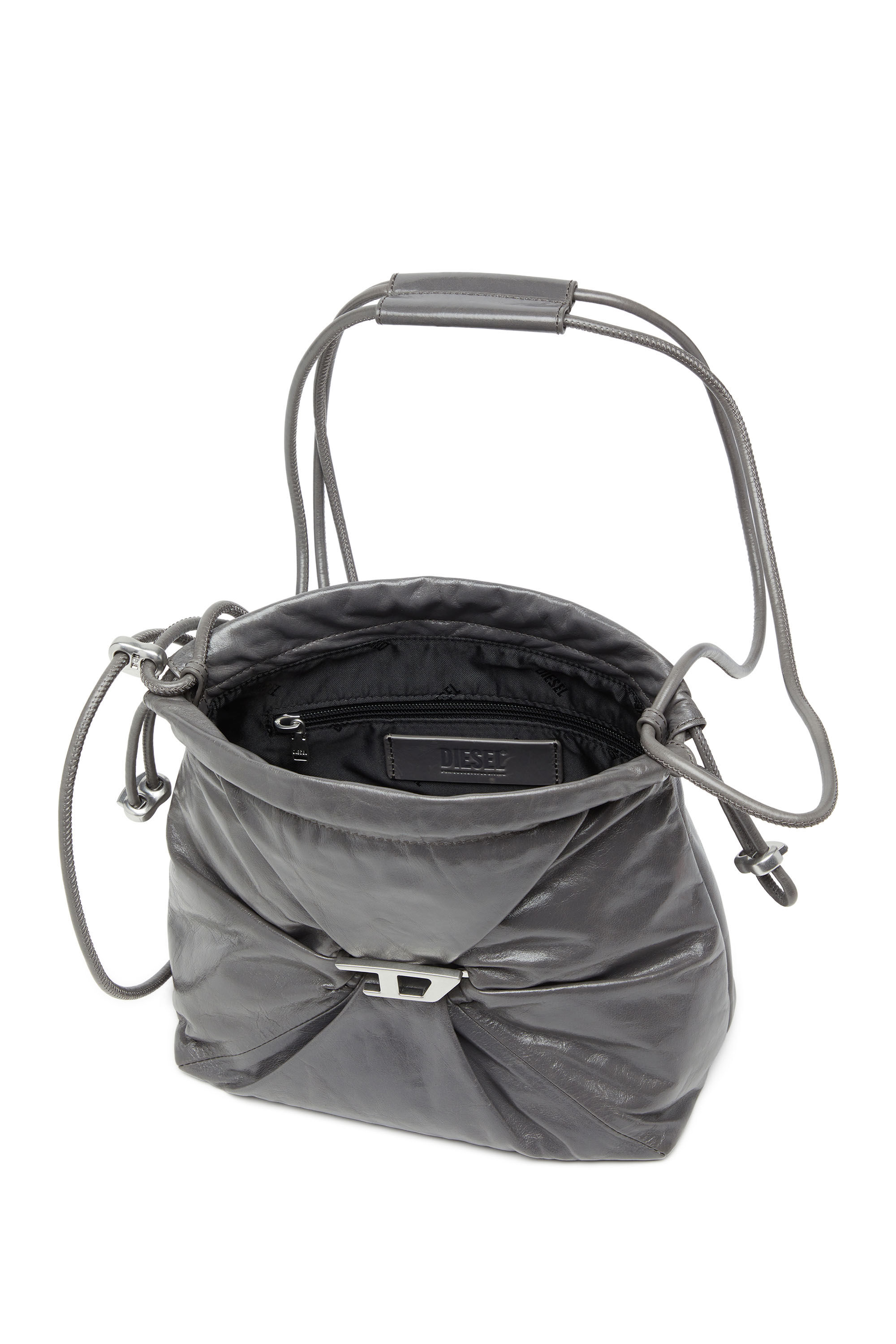 ショルダーバッグ・ポシェット Diesel Bucket Bag Scrunch-D Women's Scrunch-D-Bucket bag in shiny wrinkled leather