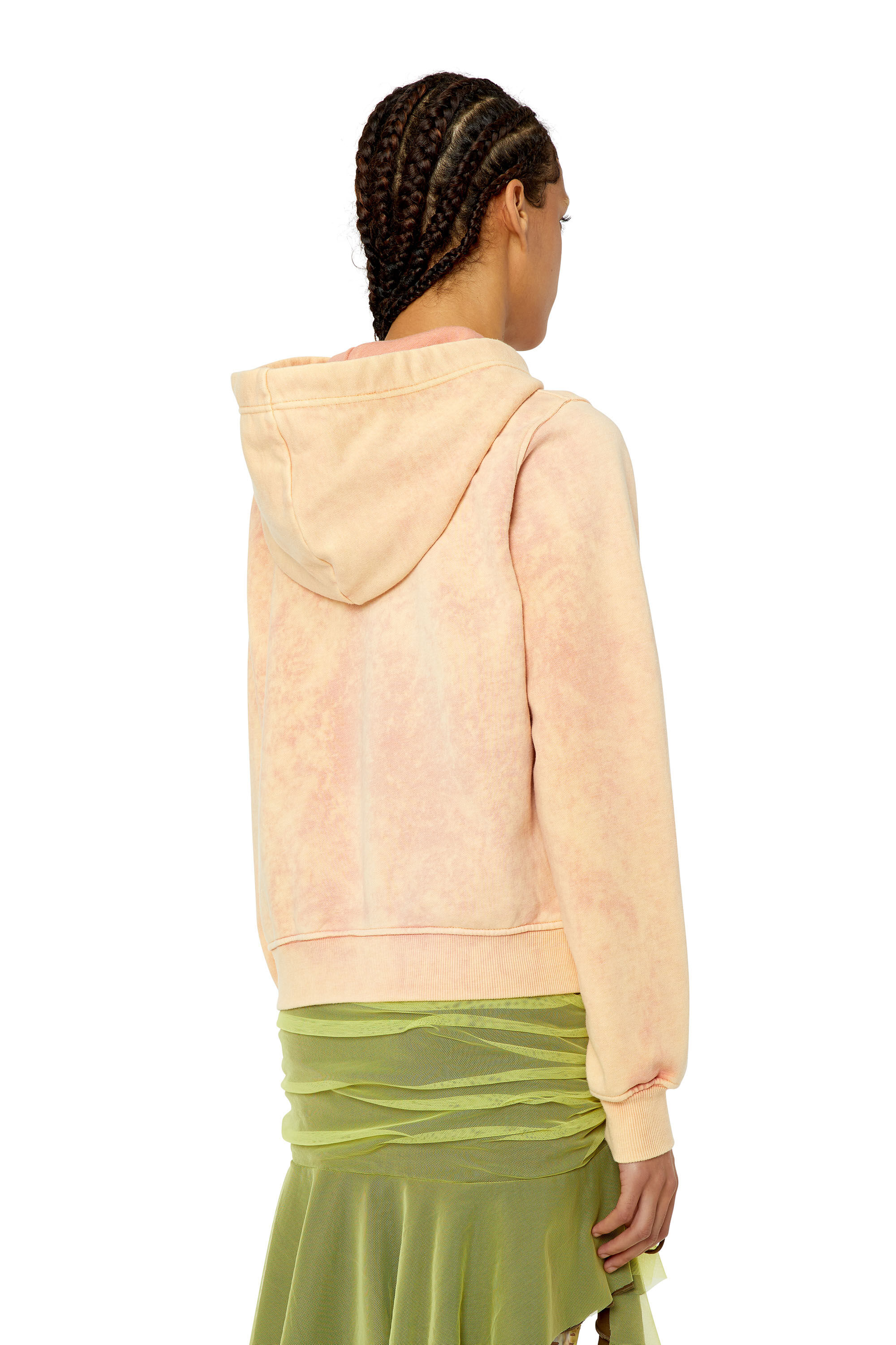 Diesel - F-REGGY-HOOD-G2, Orange - Image 4