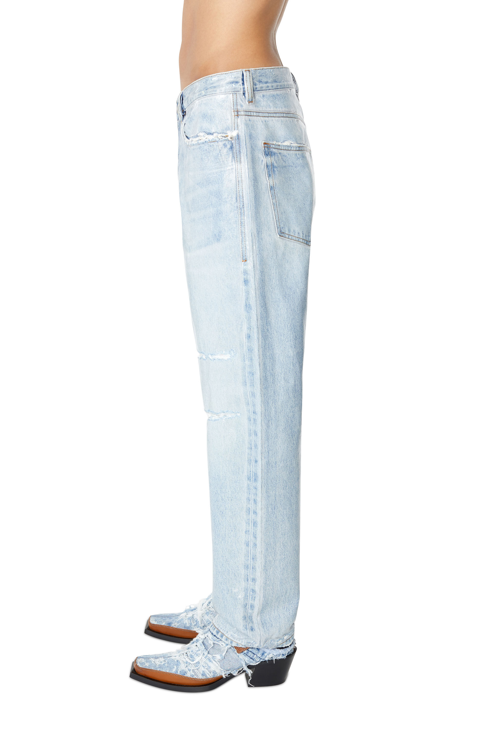 Diesel - 2010 D-Macs 007H8 Straight Jeans, Light Blue - Image 5