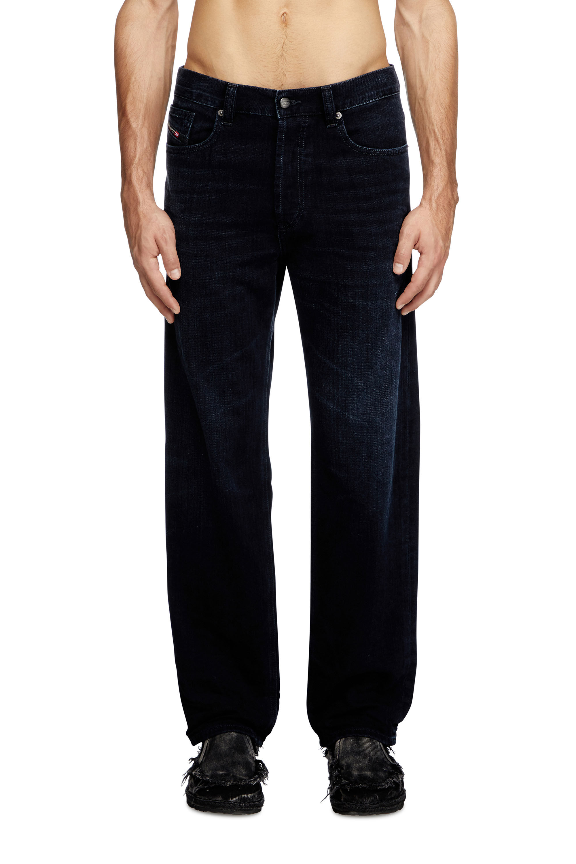 Diesel - Man's Regular Jeans 2010 D-Macs 09L54, Dark Blue - 3