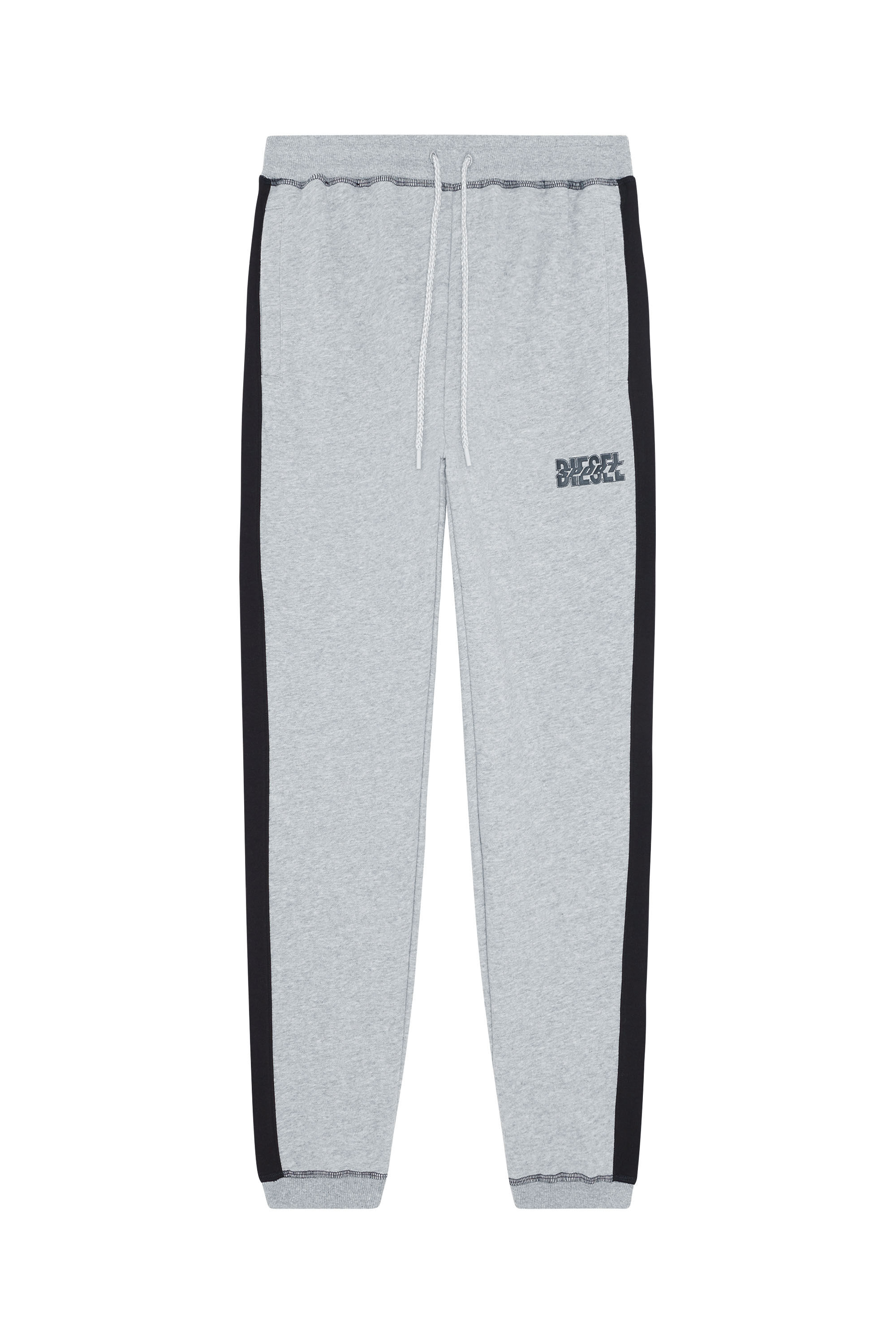 Men s Cotton blend track pants with side bands AMSB EDRIC HT33