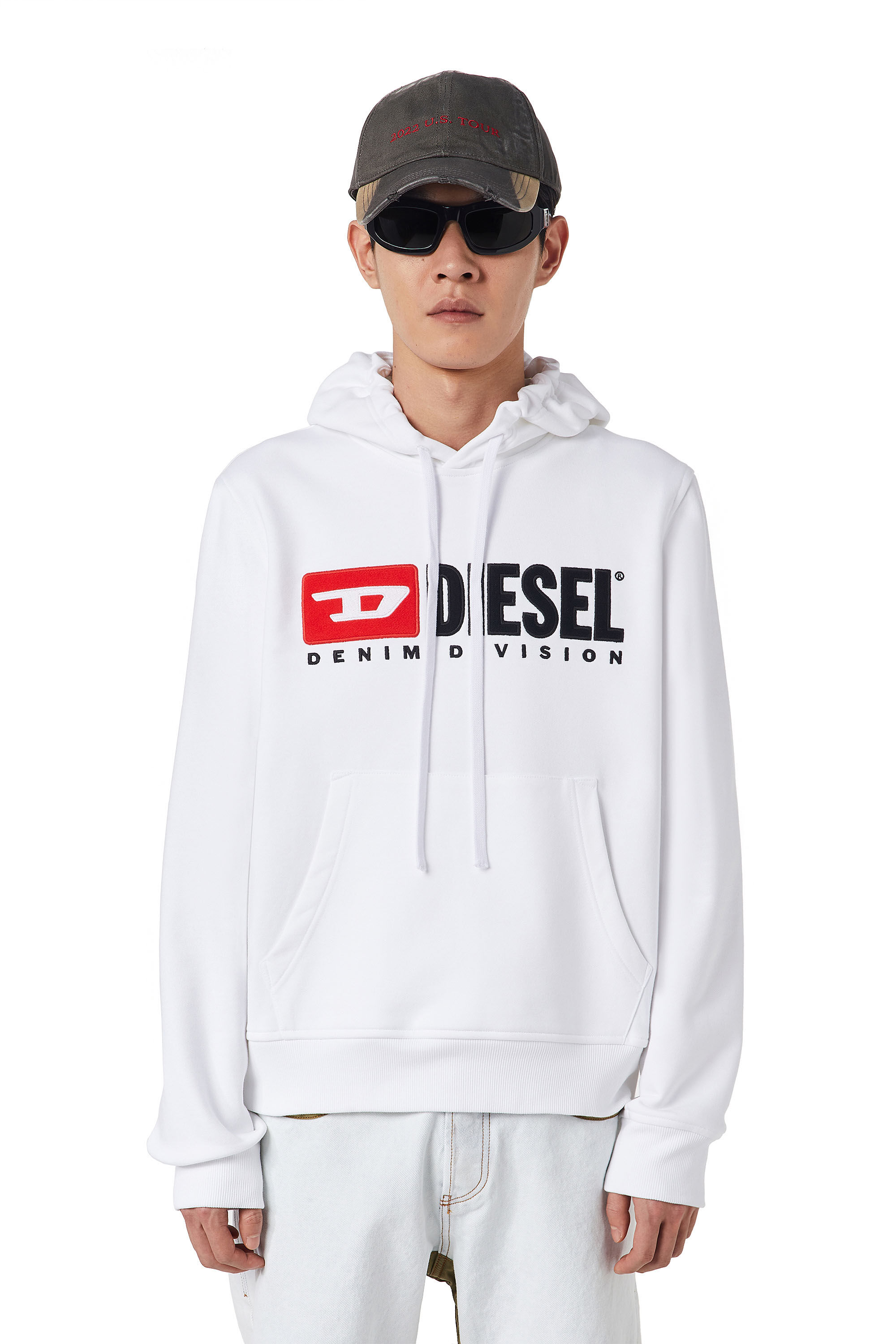 Diesel - S-GINN-HOOD-DIV, White - Image 3