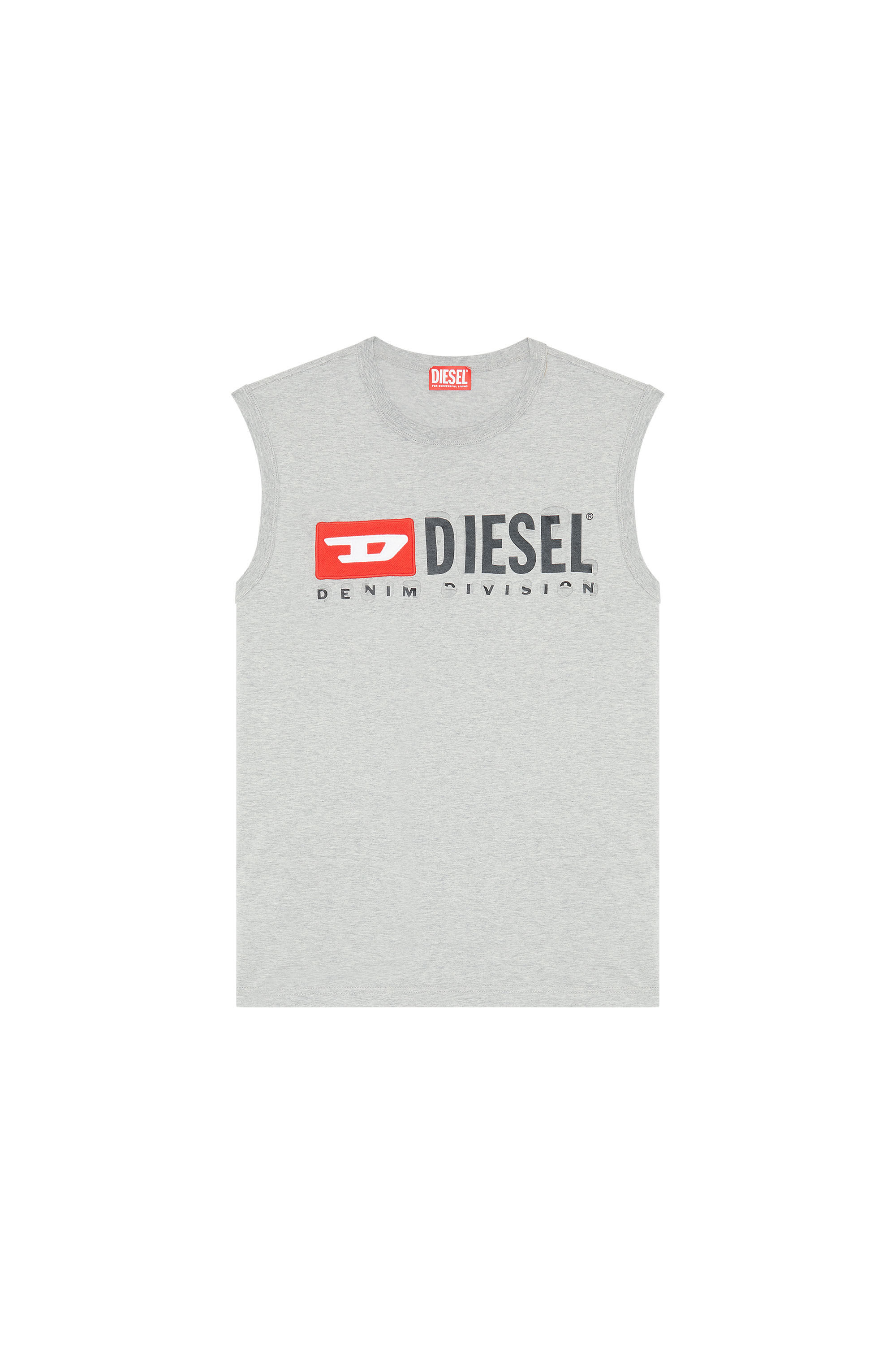 Diesel - T-BISCO-DIVSTROYED, Grey - Image 2