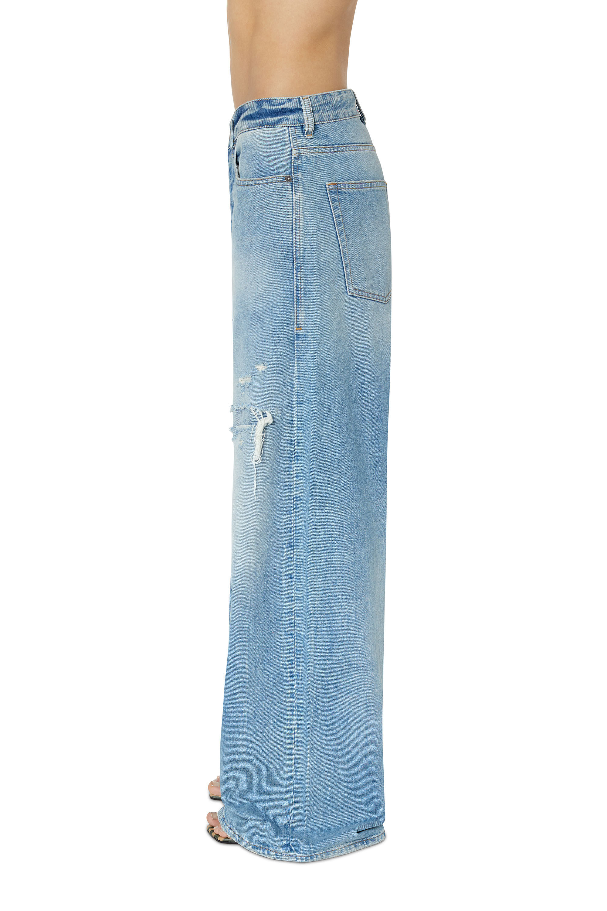 Diesel - 1996 D-Sire 09E25 Straight Jeans, Light Blue - Image 5
