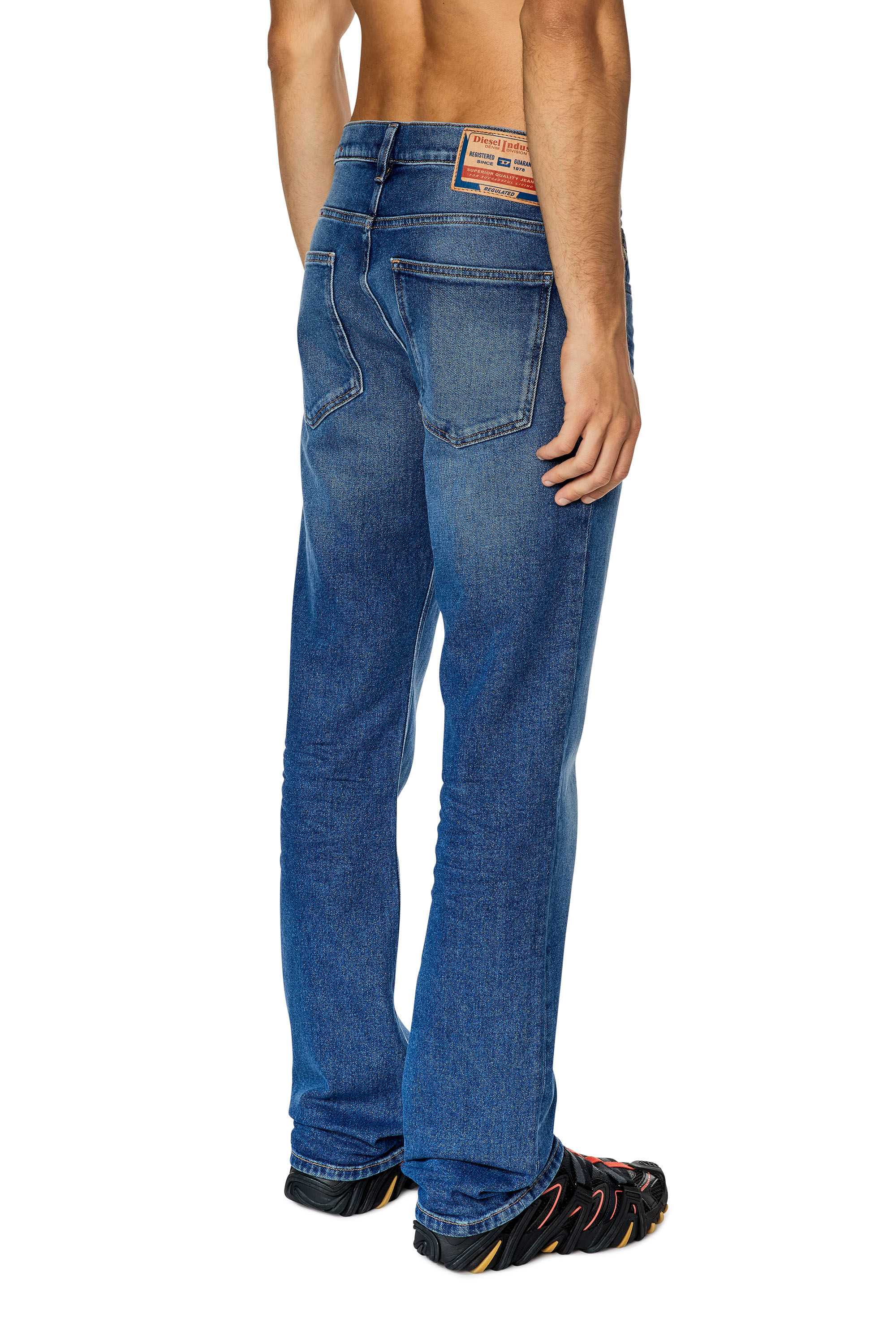 Diesel - 2021 D-Vocs 0NFAJ Bootcut Jeans, Medium blue - Image 4