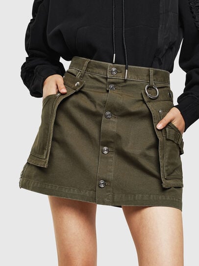 O-LADEL Woman: A-line skirt with utility belt | Diesel