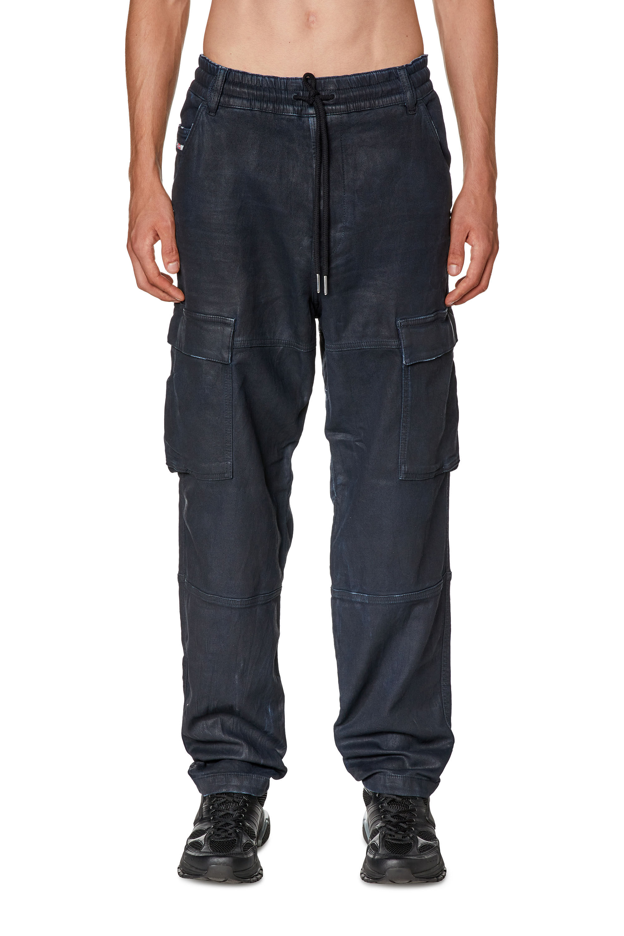 Diesel - Tapered 2030 D-Krooley Joggjeans® 09H05, Dark Blue - Image 3