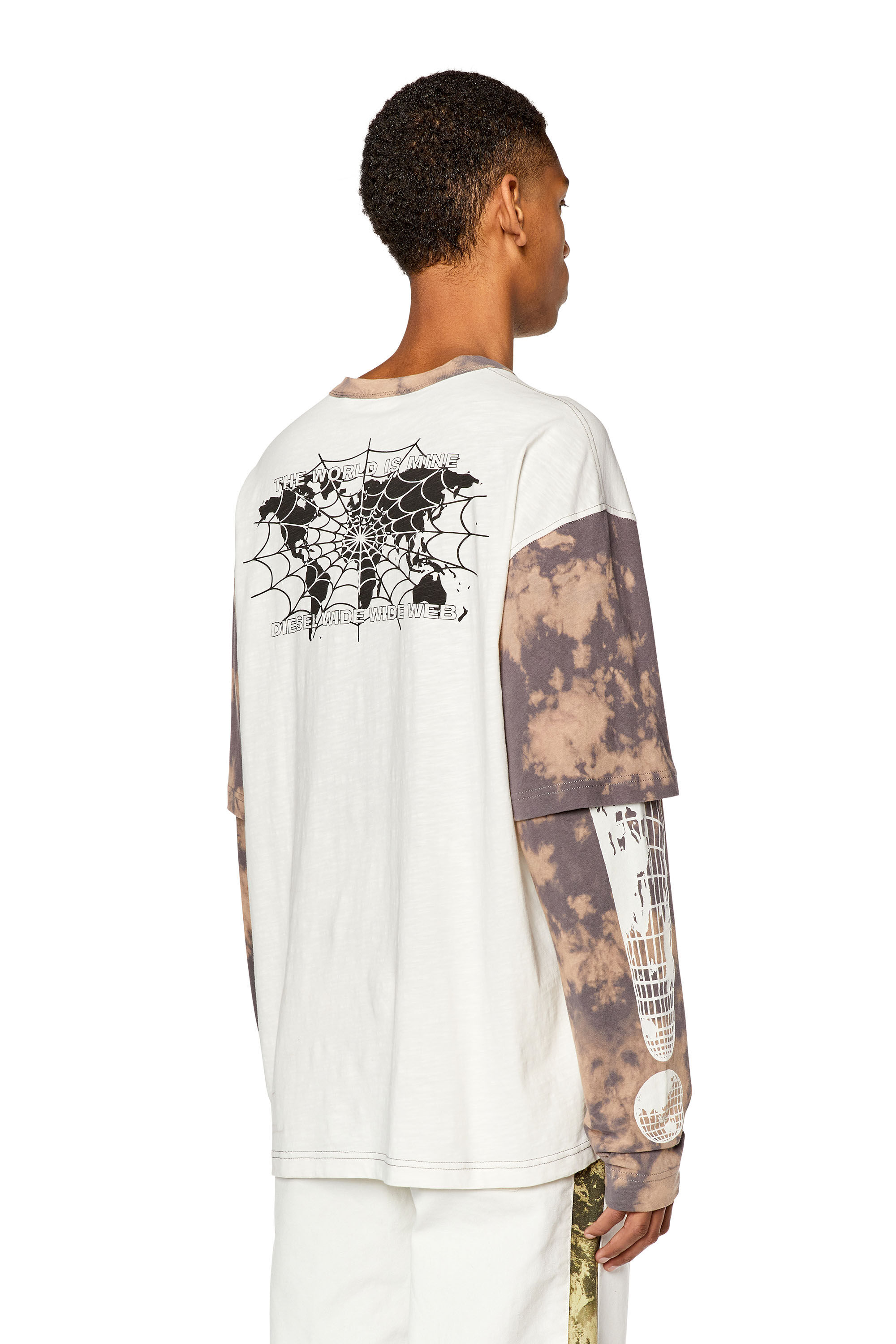 Diesel - T-WESHER, White - Image 4