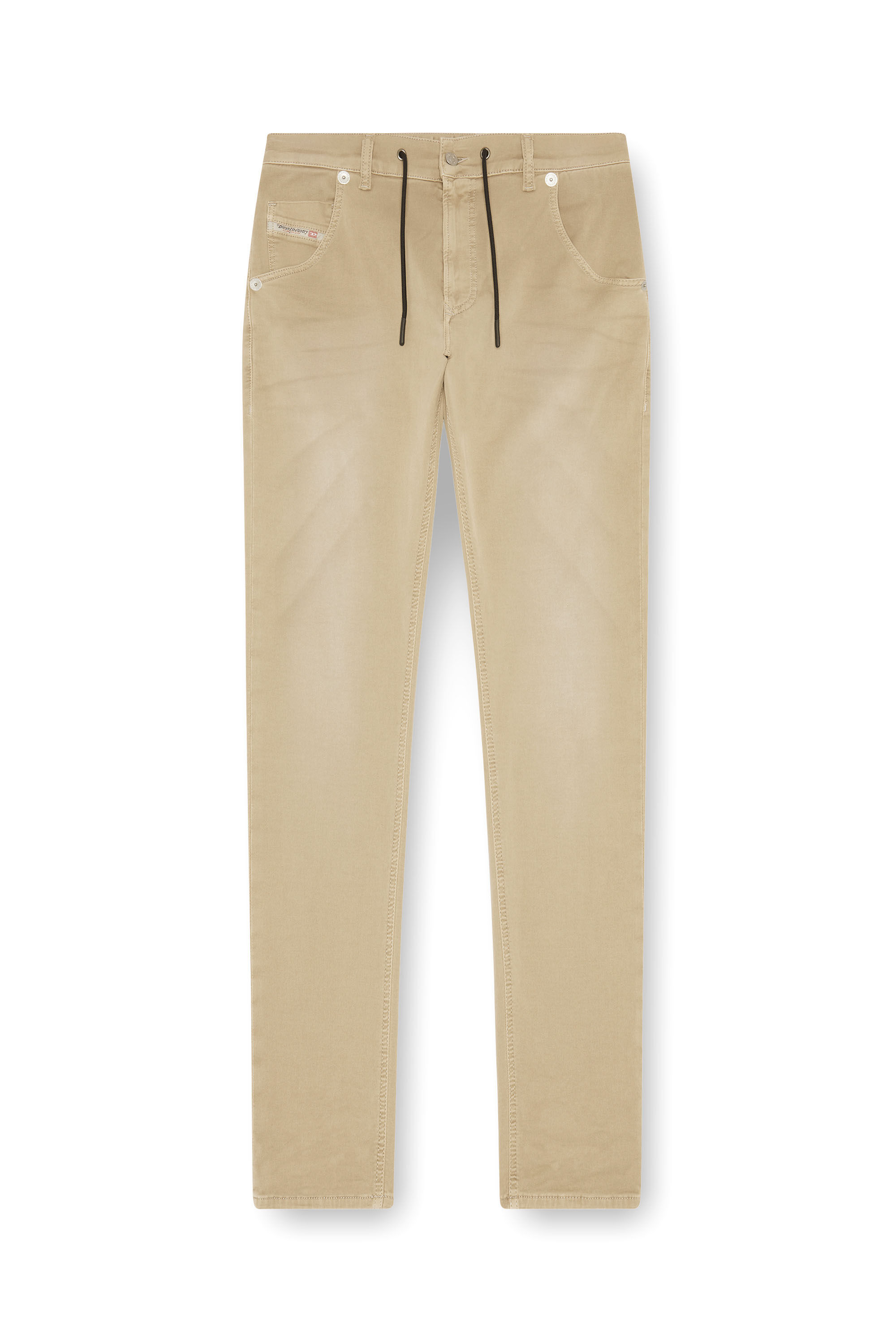 Diesel - Man's Regular 2030 D-Krooley Joggjeans® 0670M, Beige - 2