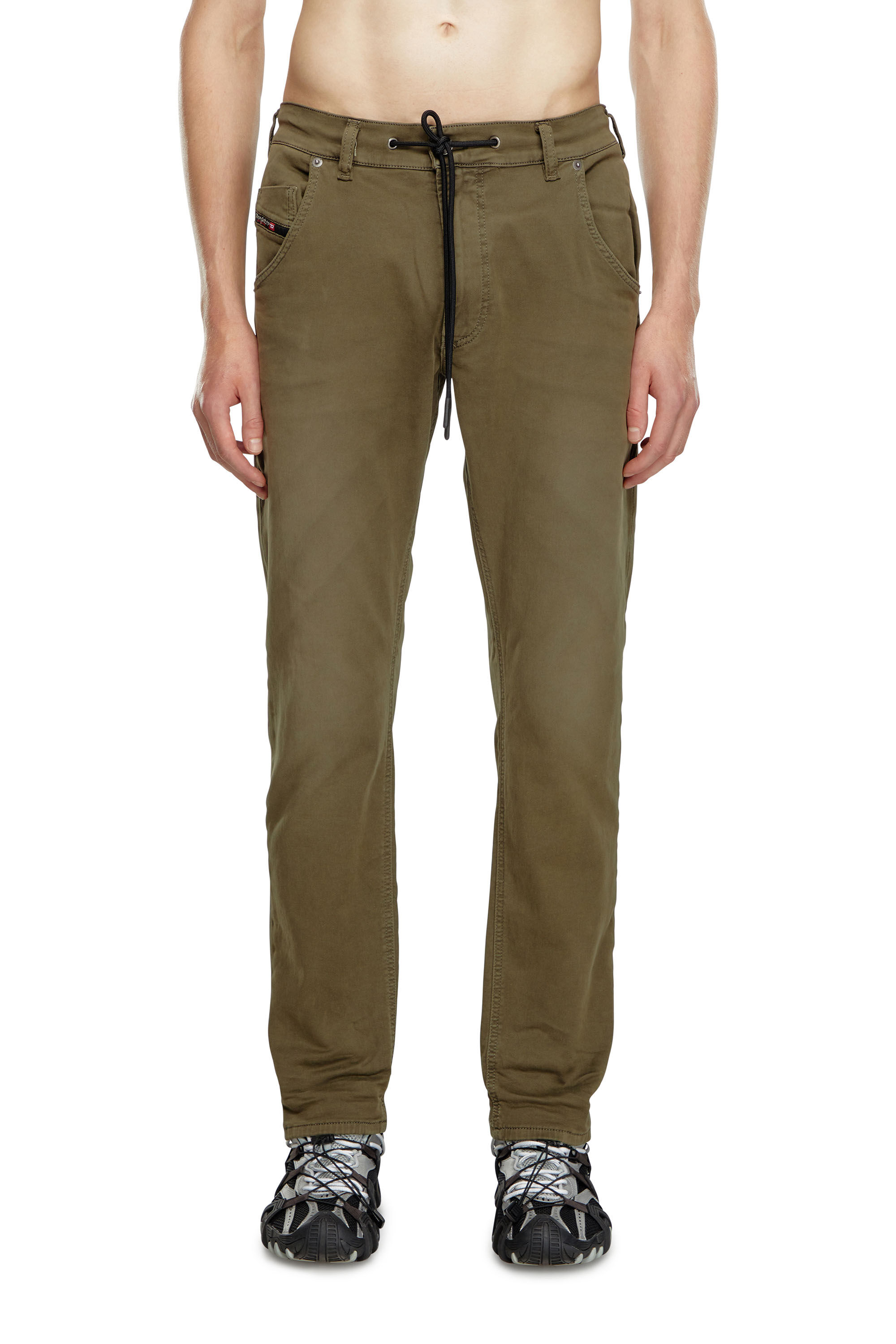 新品未使用　DIESEL KROOLEY JOGG W28 L32 オリーブ KROOLEY-E-NE Man: Tapered Coloured Jeans | Diesel