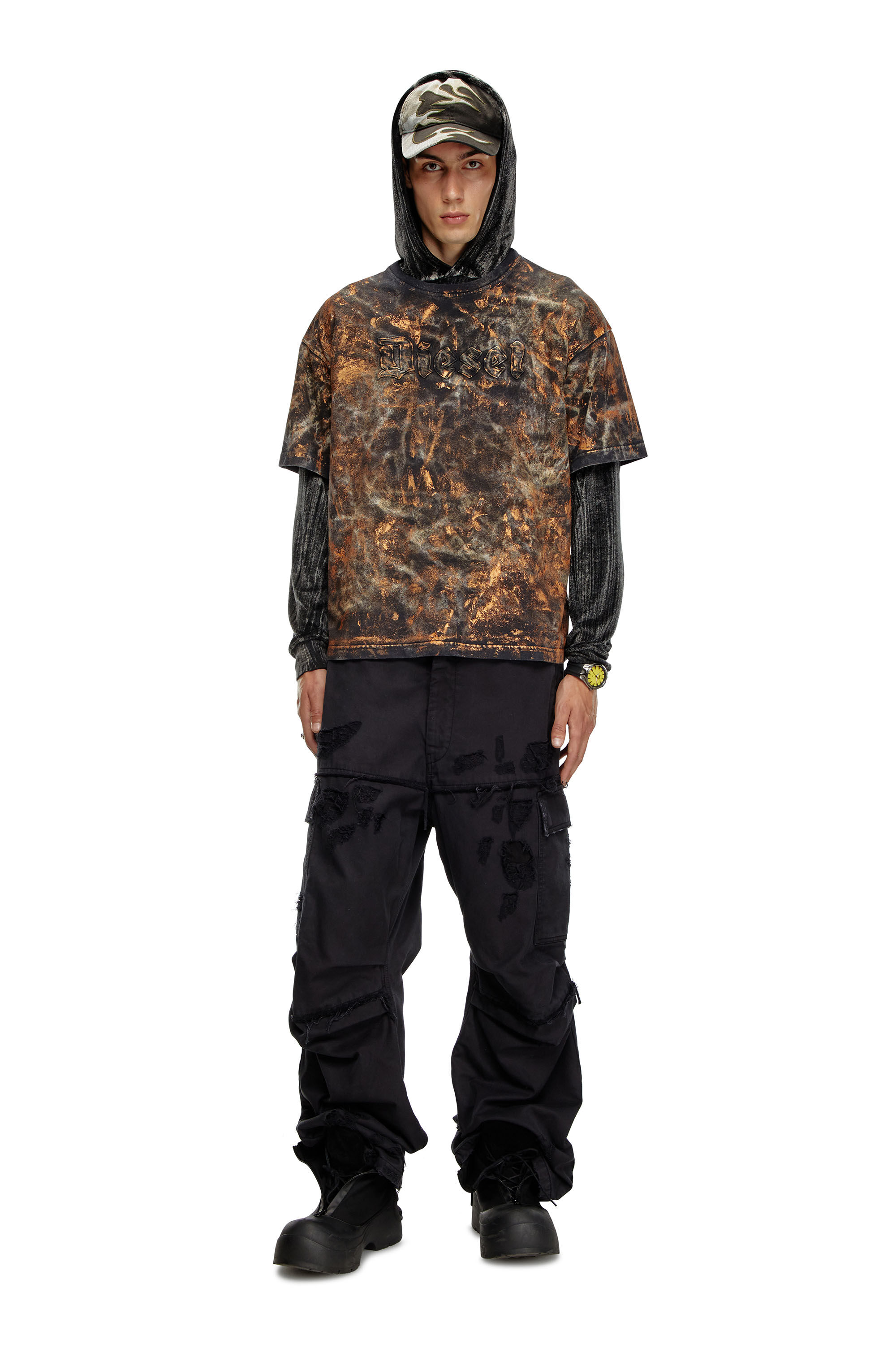 Diesel - T-BOXT-Q12, Brown - Image 1