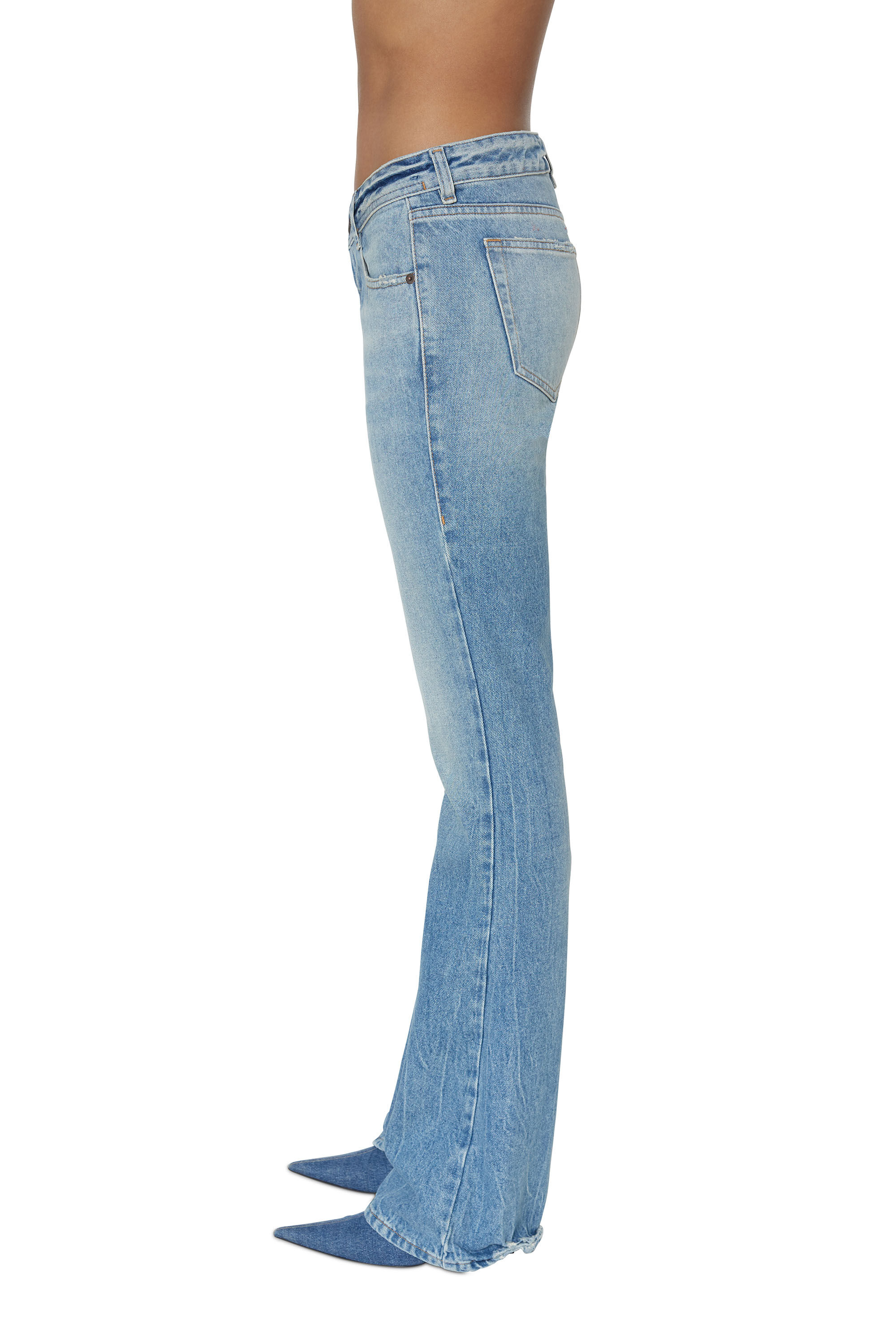 Diesel - 1969 D-Ebbey 09D98 Bootcut and Flare Jeans, Light Blue - Image 5