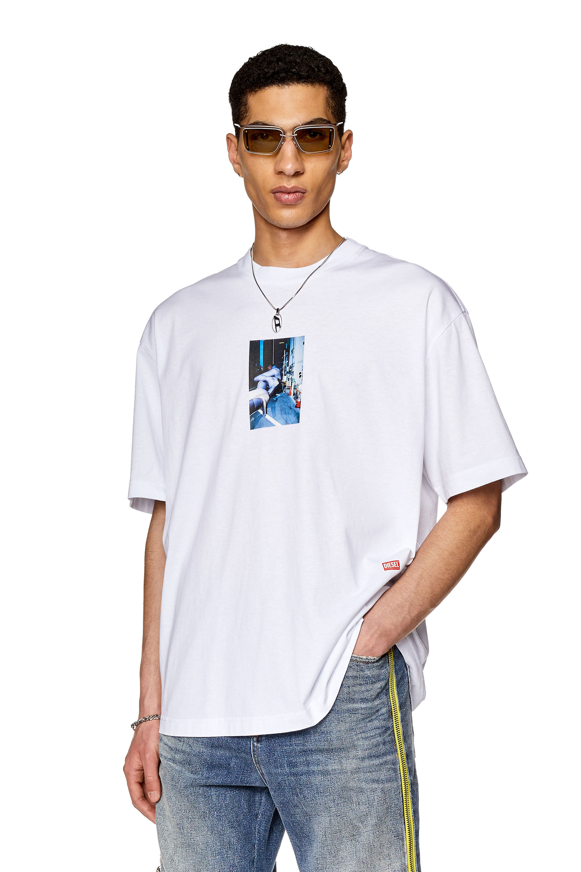 Diesel - T-WASH-L3, White - Image 3