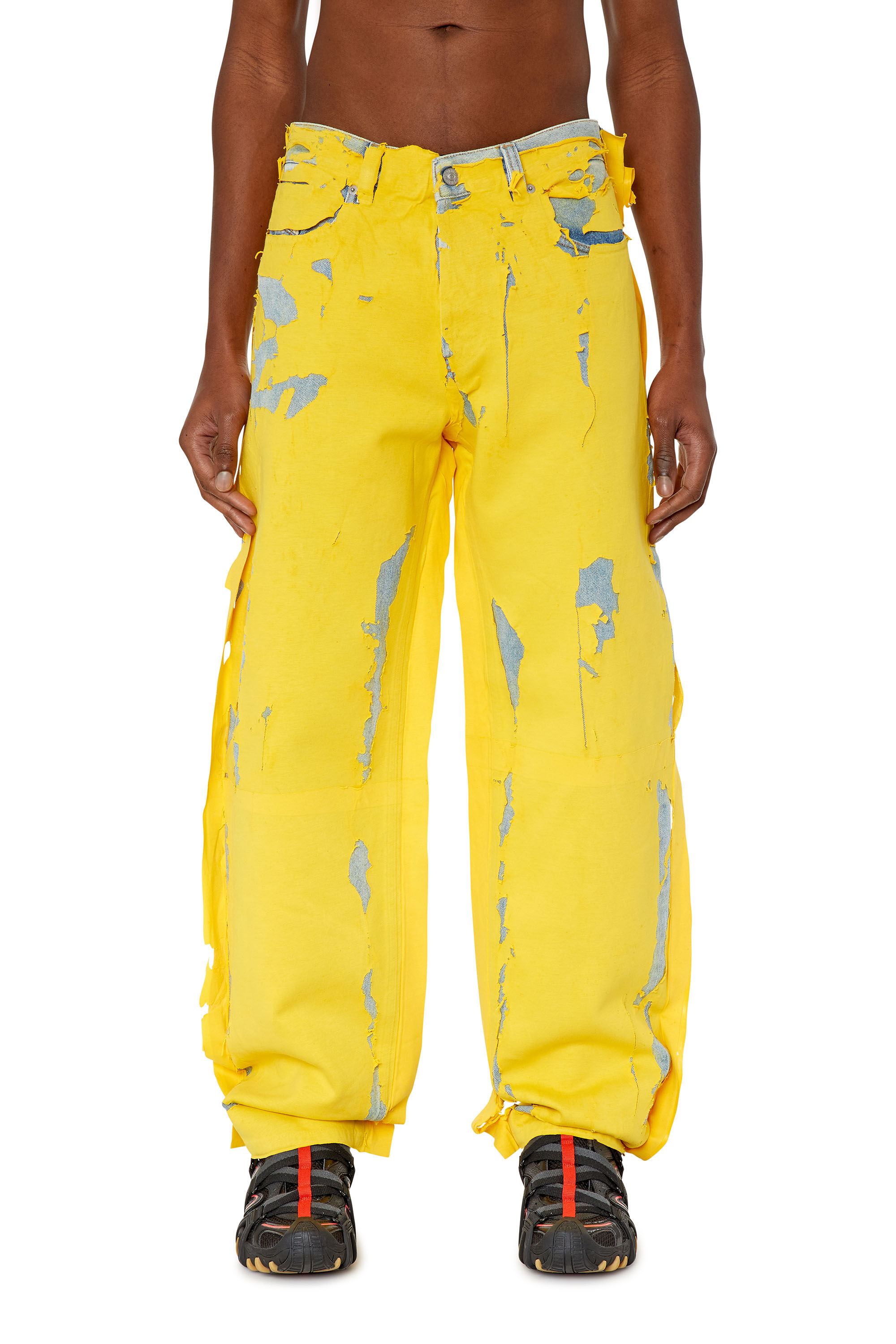 Diesel - 2010 D-Macs 007N8 Straight Jeans, Yellow - Image 3