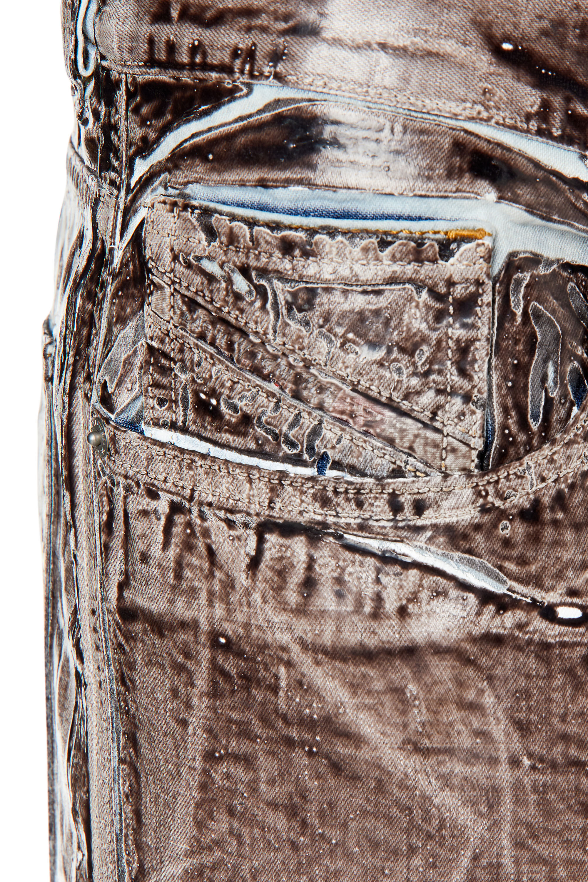 Diesel - 2010 D-Macs 068EI Straight Jeans, Brown - Image 5