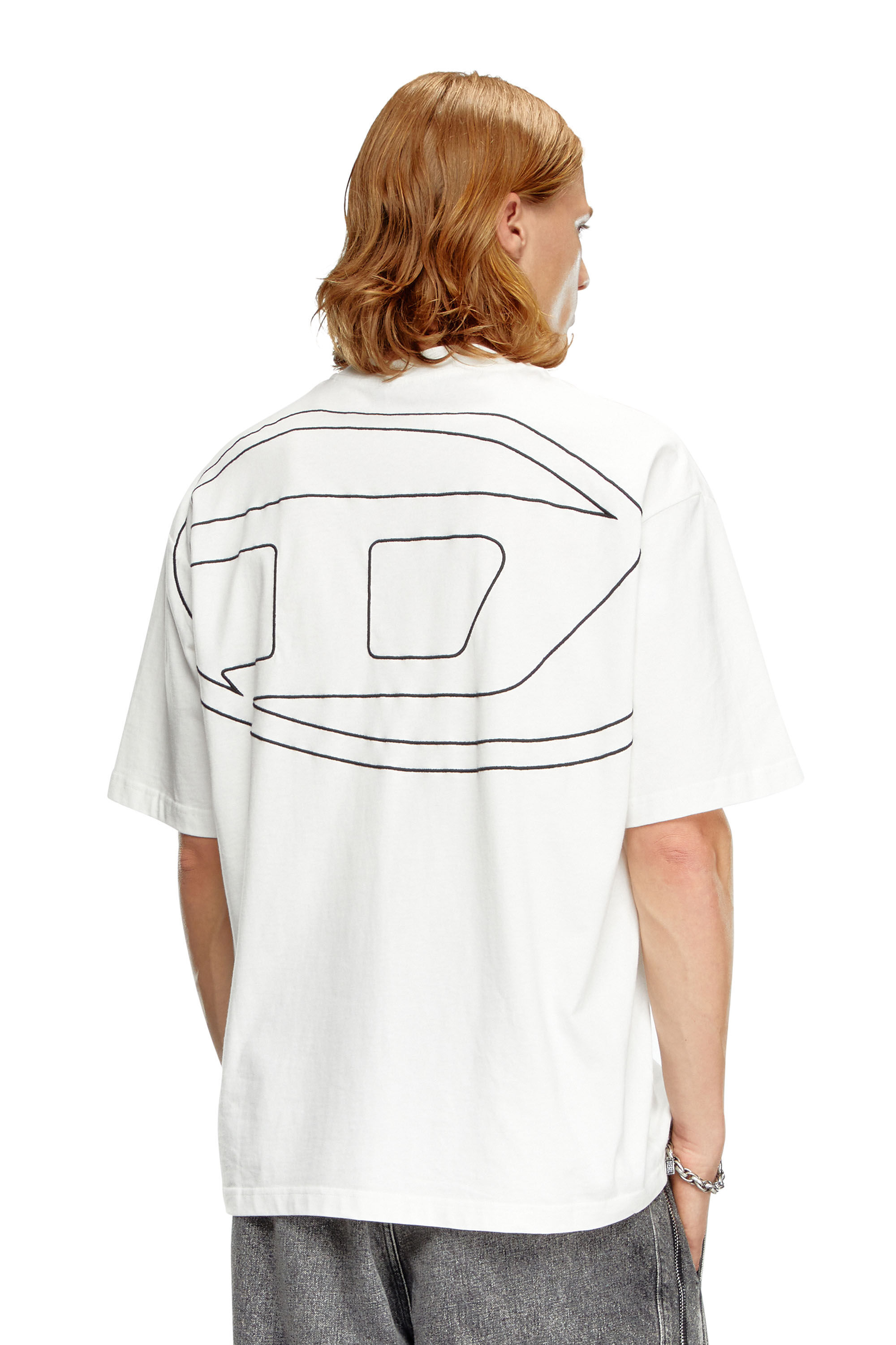 Diesel - T-BOGGY-MEGOVAL-D, White - Image 3