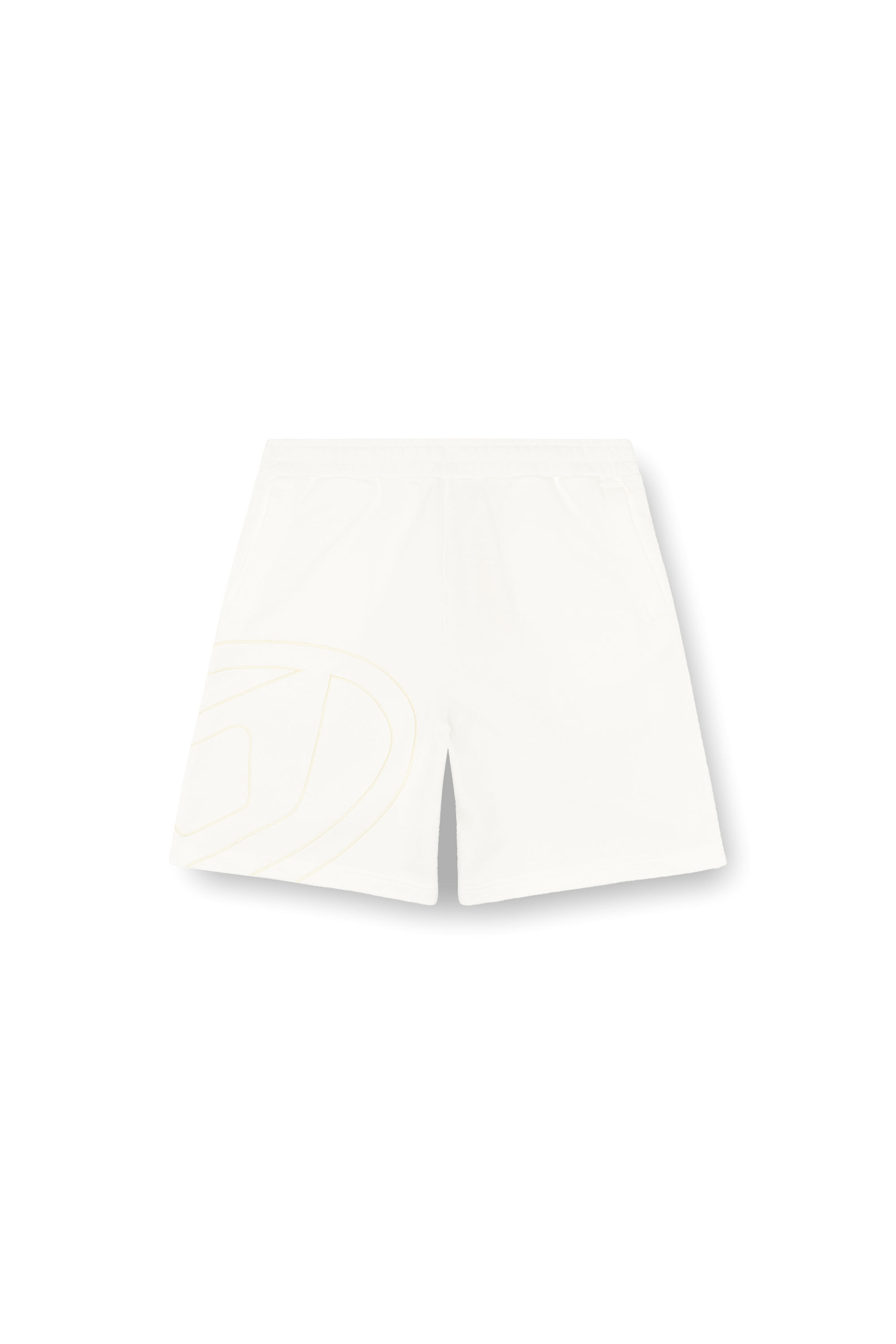P-CROW-MEGOVAL Man: Sweat shorts with maxi D logo | Diesel P-CROW-MEGOVAL Man: Sweat shorts with maxi D logo | Diesel