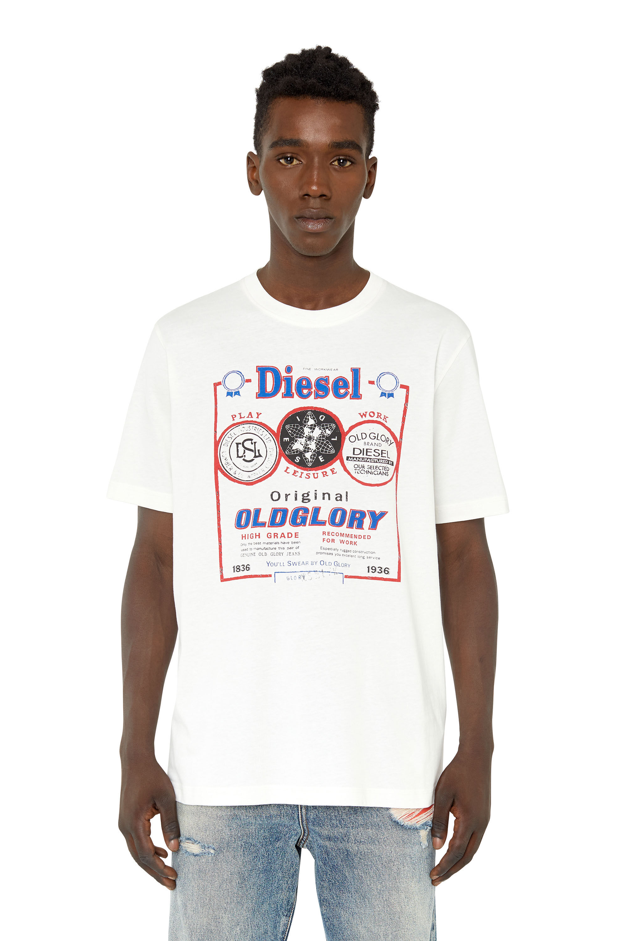 Diesel - T-JUST-E36, White - Image 3