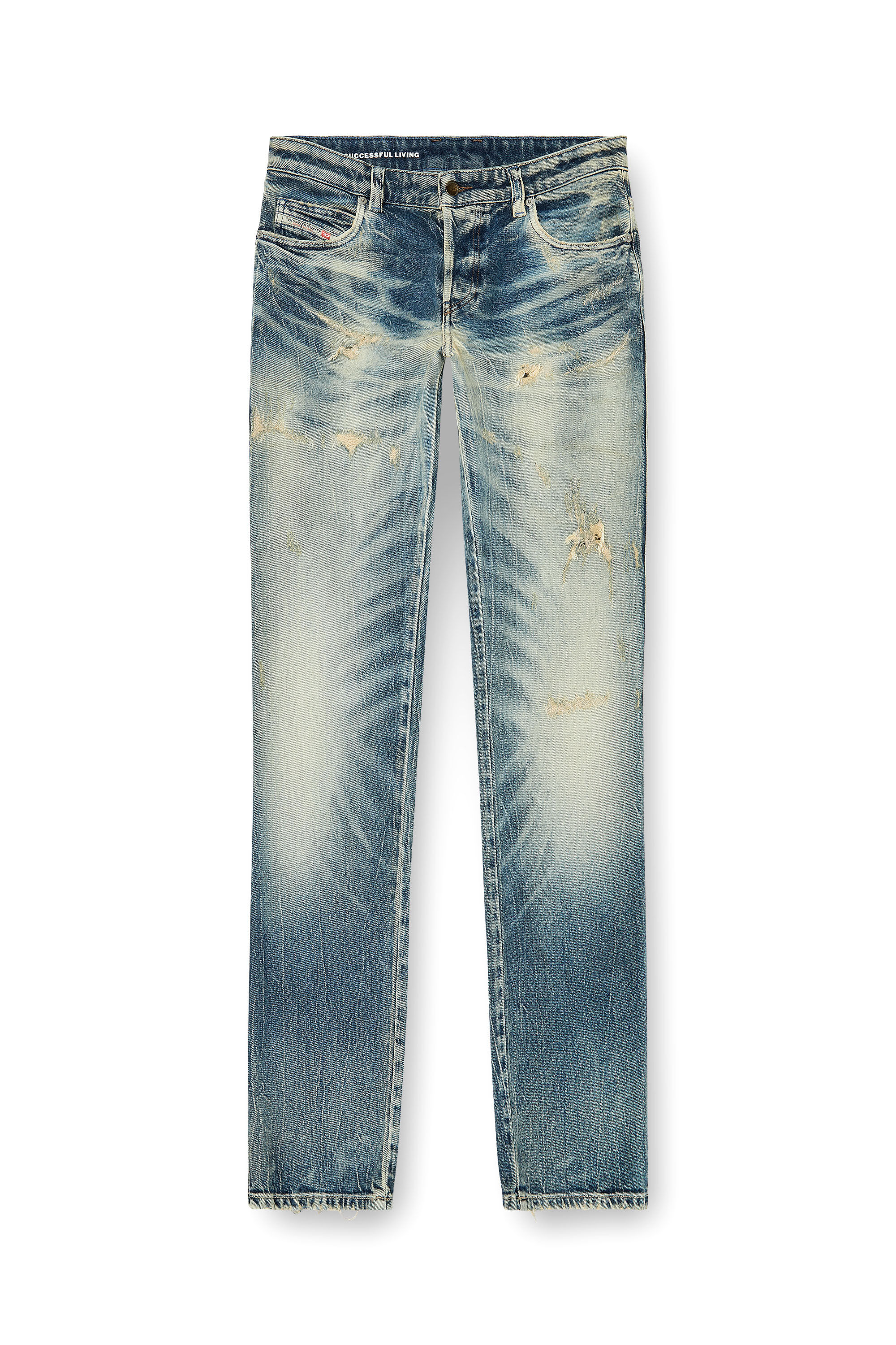 Diesel - Man's Slim Jeans 1993 D-Vyl 09P34, Medium blue - 6