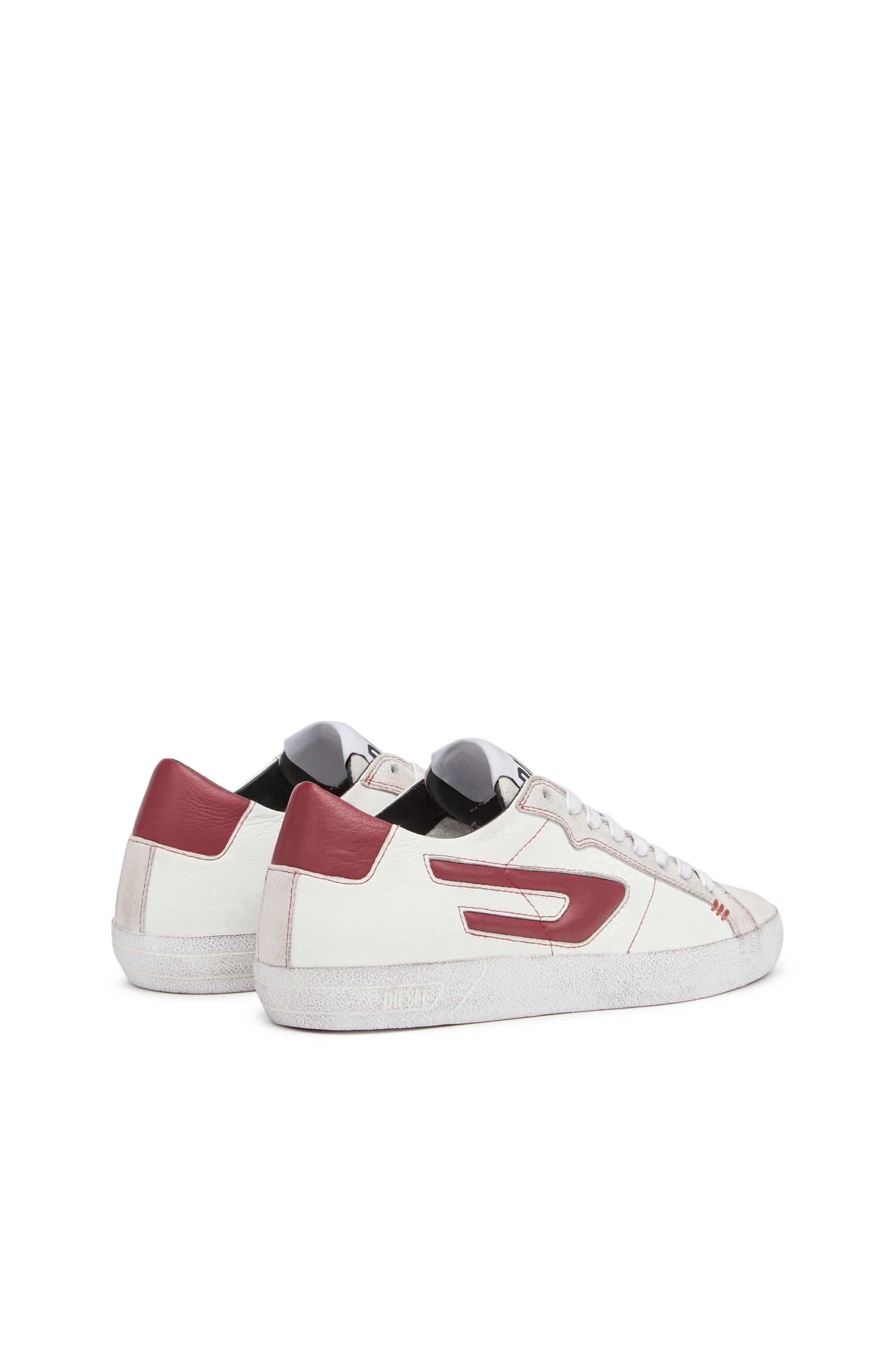 Diesel - S-LEROJI LOW W, White/Red - Image 3